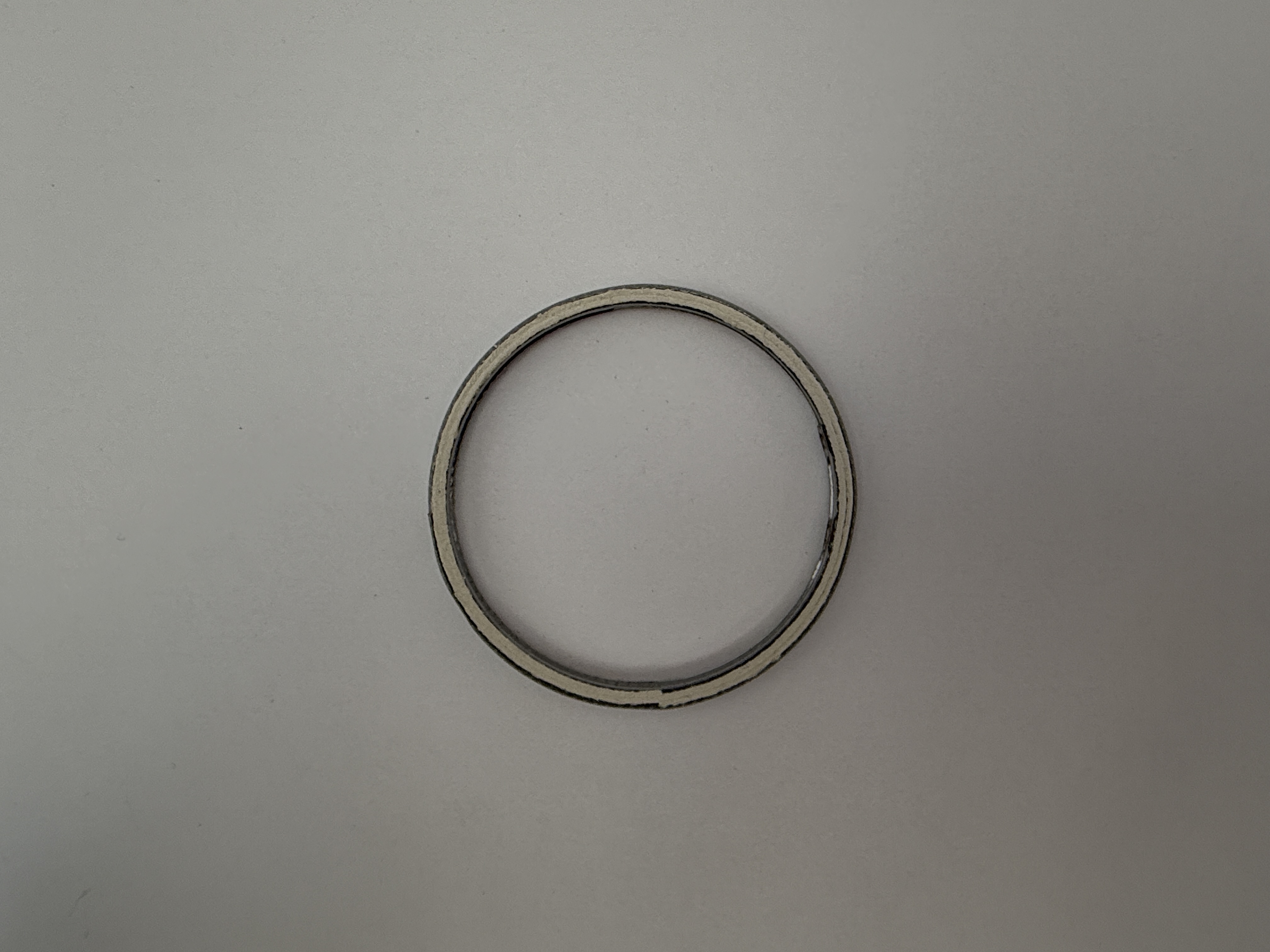 Hendler Single Exhaust Gasket Alloy Fibre OD 59mm, ID 53mm, Thickness 5mm