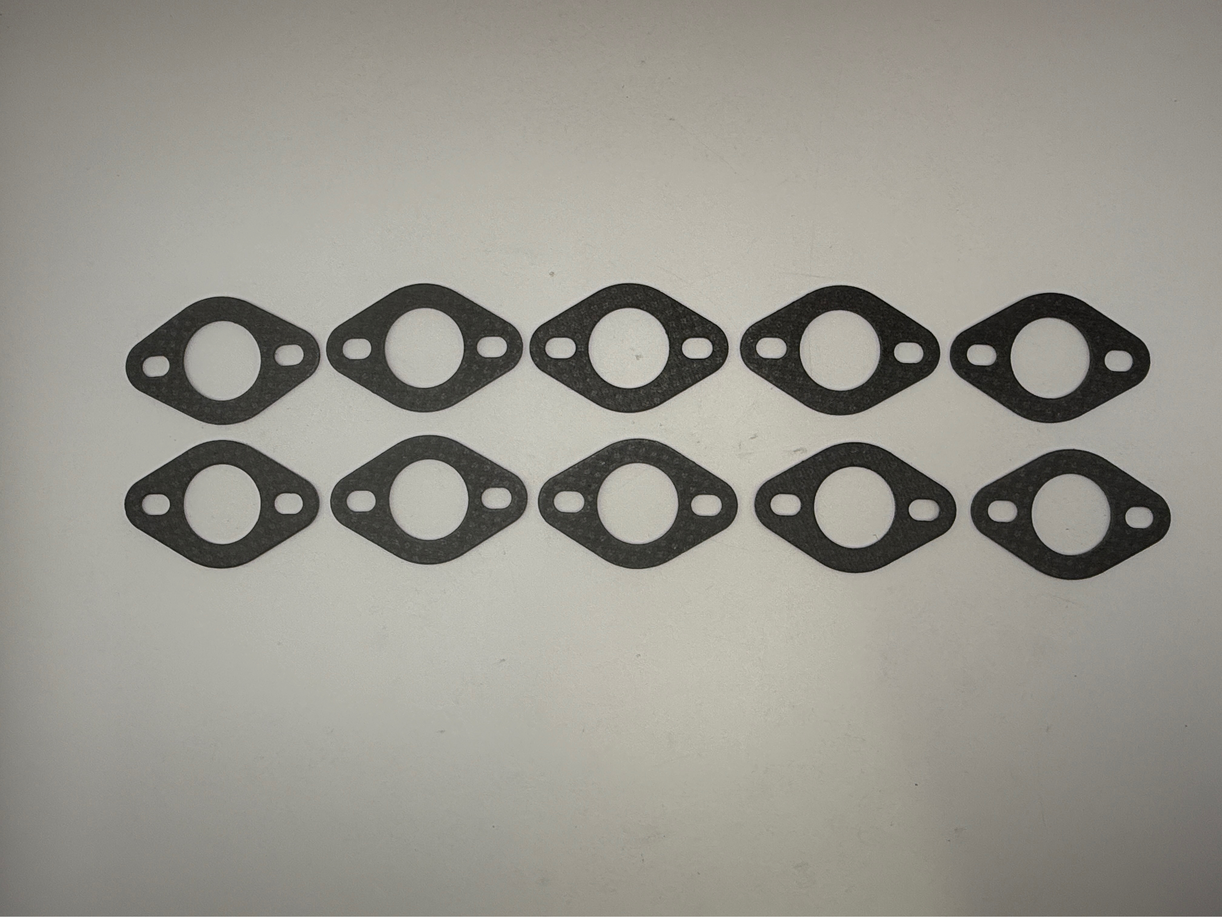 Hendler Exhaust Gaskets Flat Type Derbi Senda's Hole Centres 46mm