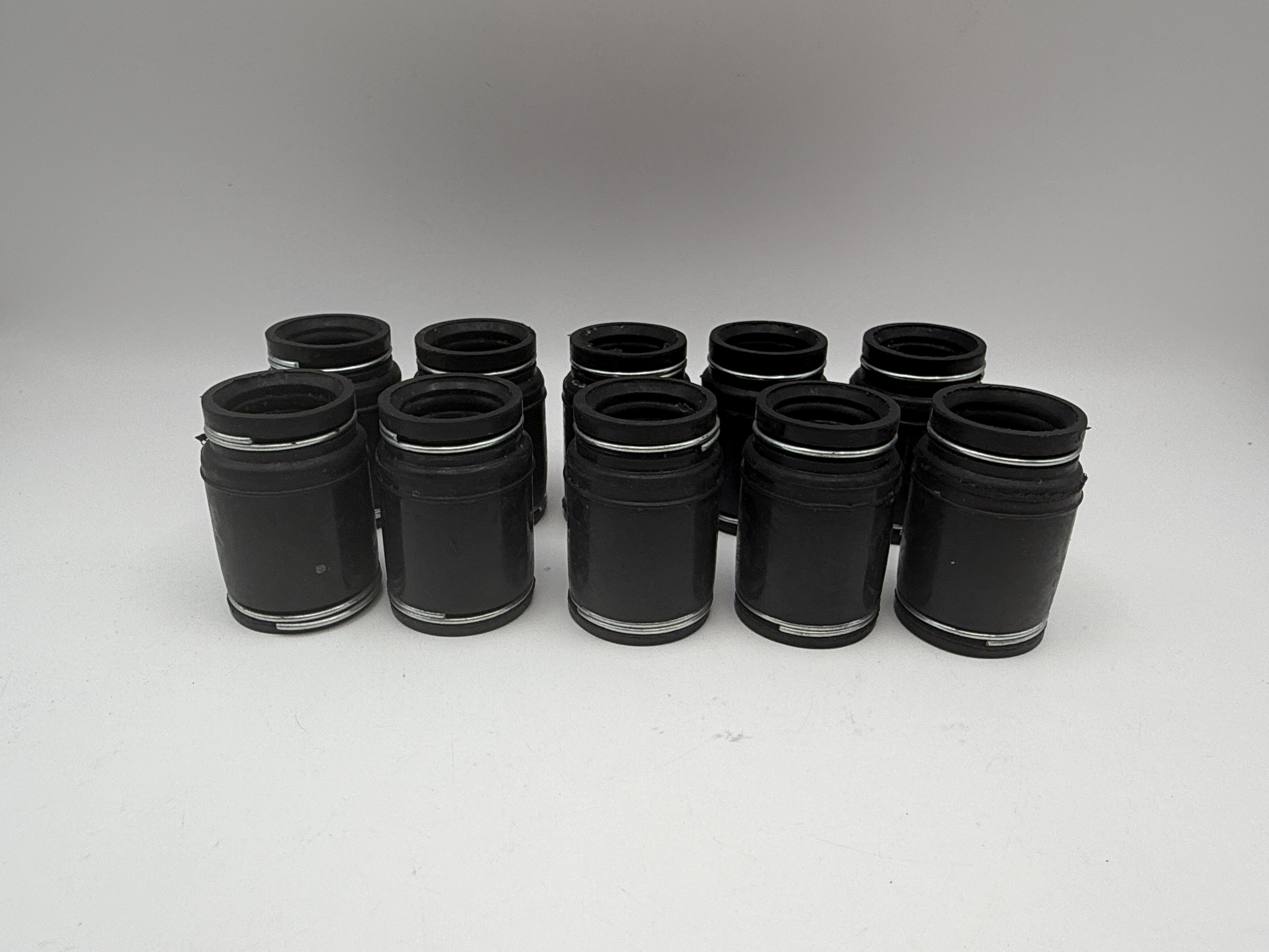 Hendler Exhaust Tailpipe Rubber Yamaha OE Ref. 3M7-14615-00, DT50M 1978-1980, DT50MX 1982-1986, DT80MX 1981-1985, YZ125 1987-1993