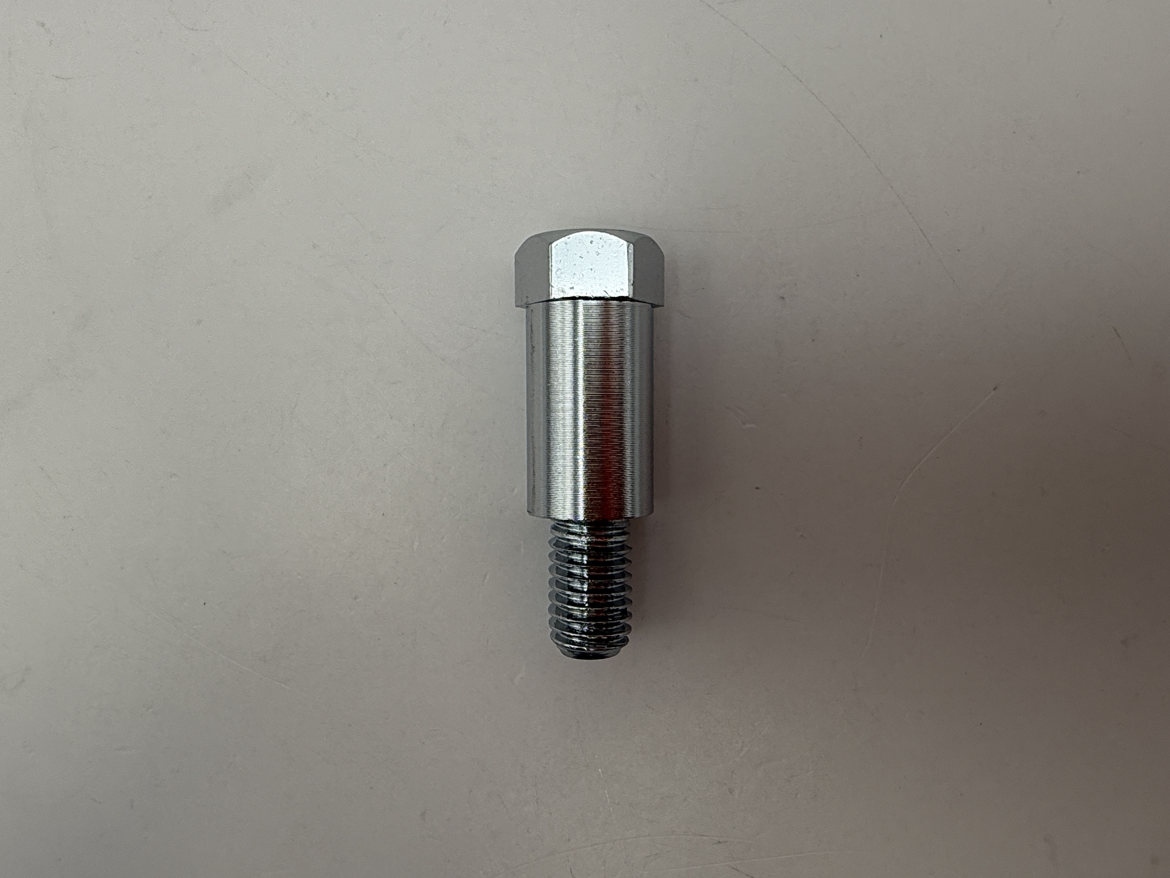 Hendler Mirror Adaptor Chrome 8mm Internal Thread to 8mm Yamaha External Thread