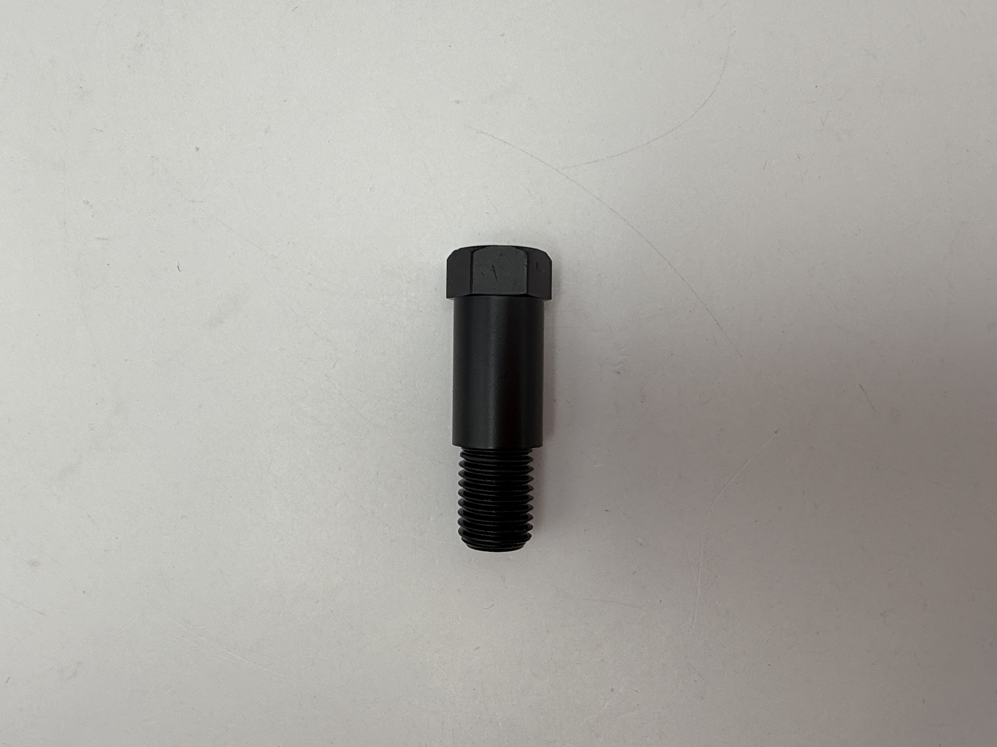Hendler Mirror Adaptor Black 8mm Internal Thread to 10mm Yamaha External Thread
