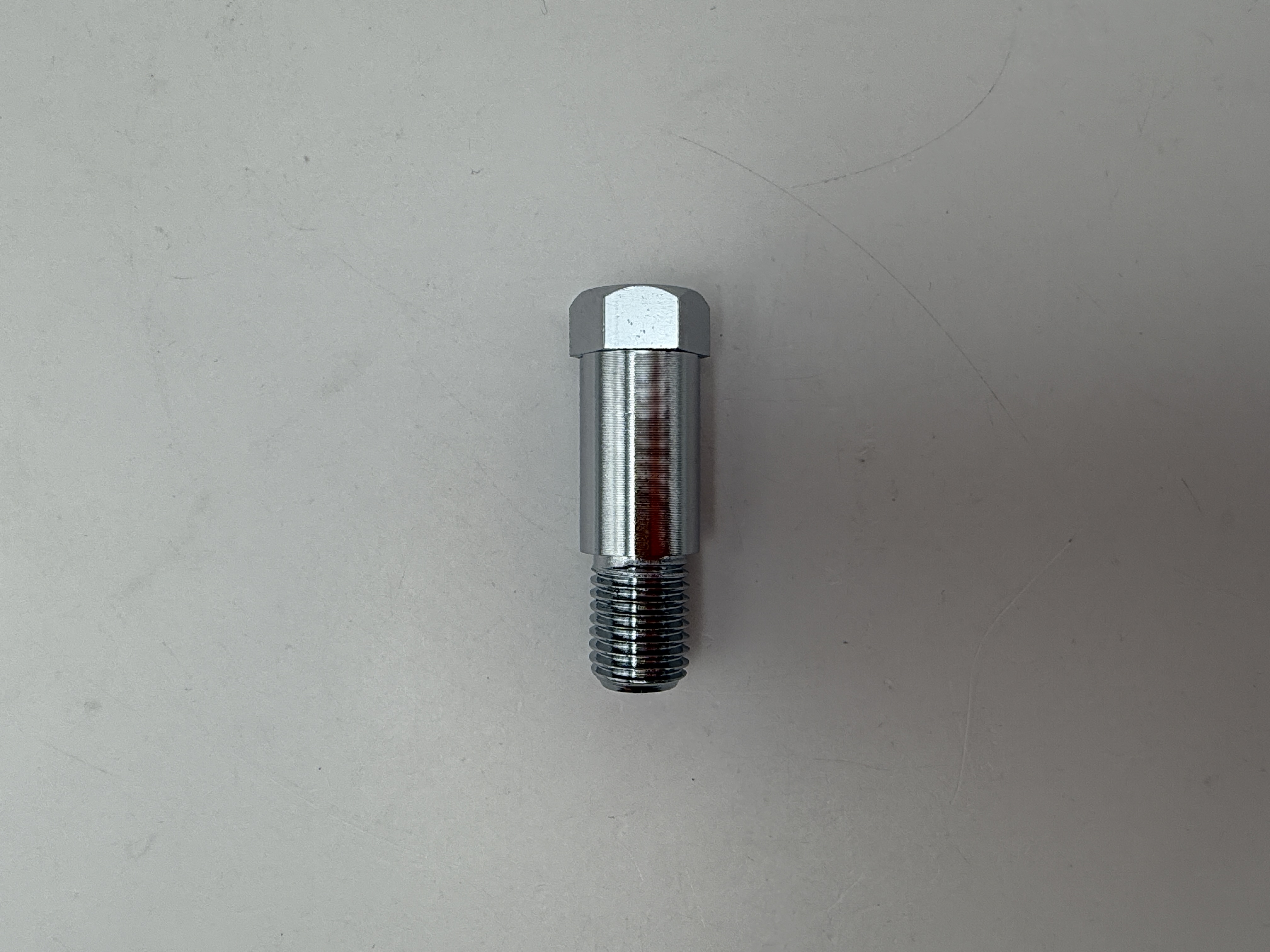 Hendler Mirror Adaptor Chrome 8mm Yamaha Internal Thread to 10mm Yamaha External