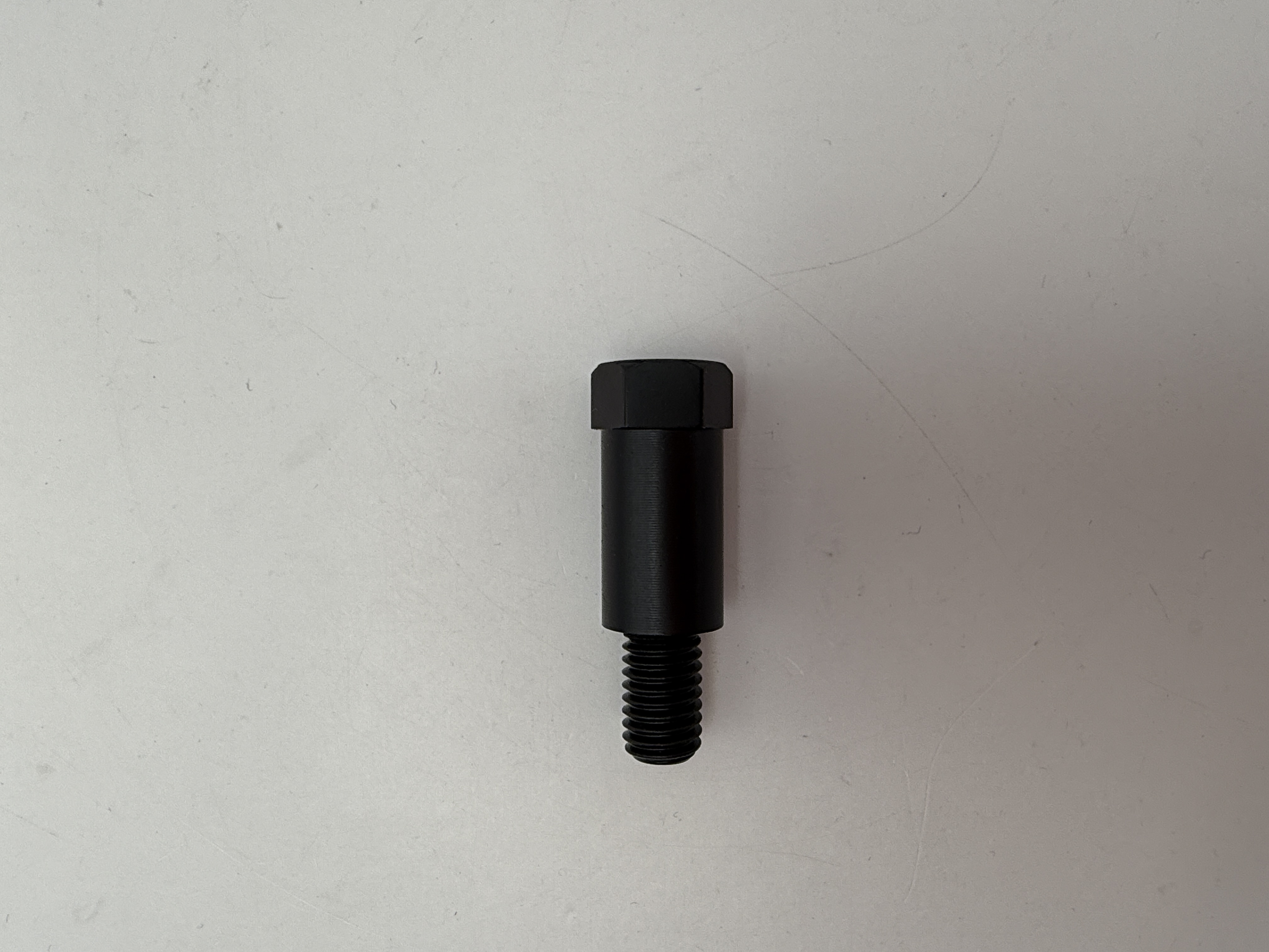 Hendler Mirror Adaptor Black 10mm Yamaha Internal Thread to 8mm External Thread