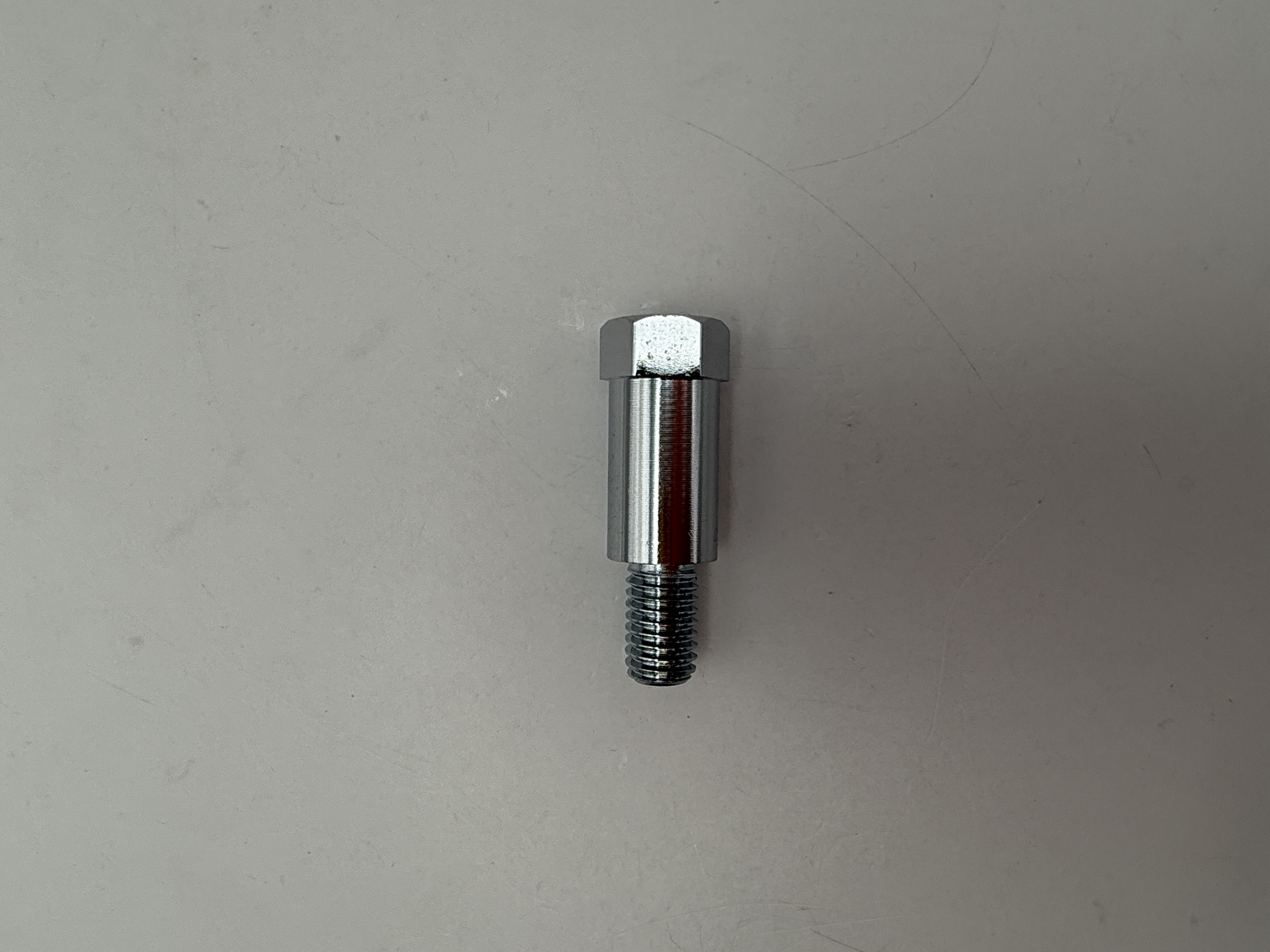 Hendler Mirror Adaptor Chrome 10mm Yamaha Internal Thread to 8mm Yamaha External