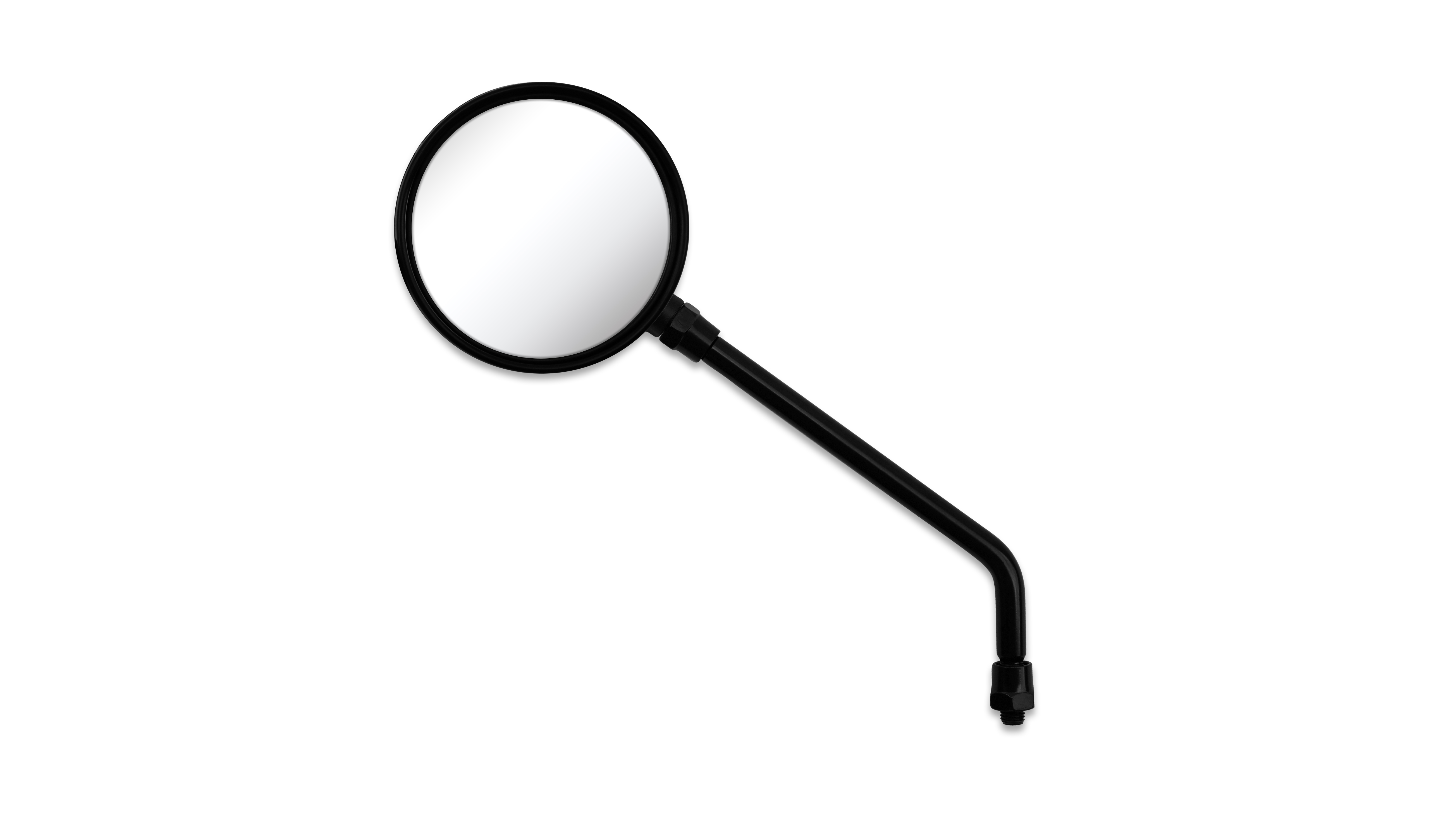 Hendler Mirror Left 10mm Black Round Kawasaki Z's Style
