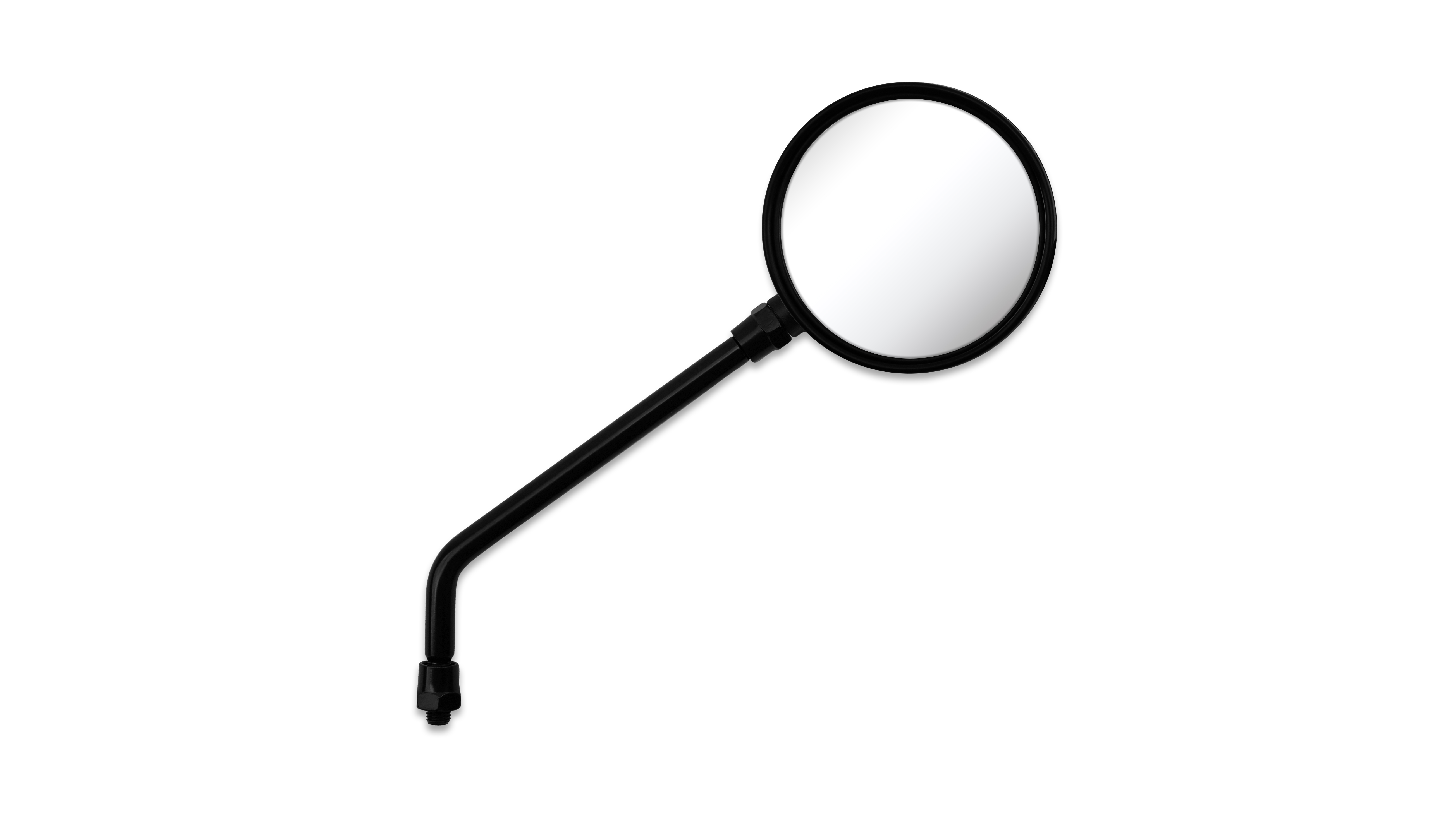 Hendler Mirror Right 10mm Black Round Kawasaki Z's Style