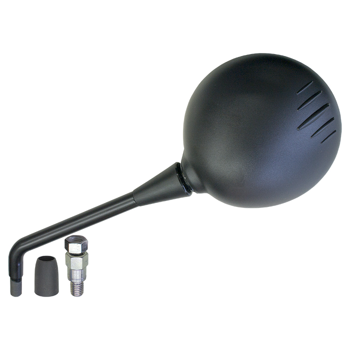 Hendler Mirror Left or Right 10mm (1.50mm Pitch) Black BMW R1200R 05-10 (K27), R nineT Scrambler 18- (K23), R nineT Urban 18- (K33) (E-Marked) OE Refs: 51167705368, 51168358966, 51167698437, 51167698694