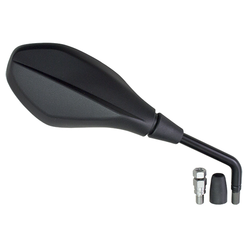 Hendler Mirror Right 10mm Black BMW R1200R 13-18 (K53), R1250R 17- (K53), F750GS 16- (K80), F800GS 16- (K81), F850GS Adventure 17- (K82) (E-Marked) OE Refs: 51168567454, 51168536892