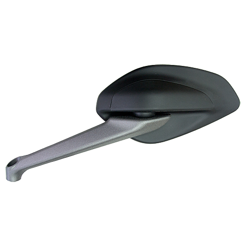 Hendler Mirror Left Black Head, Silver Stem Ducati Monster Models 659-1200 14-21, Streetfighter V4 20-21, Streetfighter V4S 20-21 (E-Marked) OE Refs: 52310451A, 52310451B, 52310452A, 52310551A