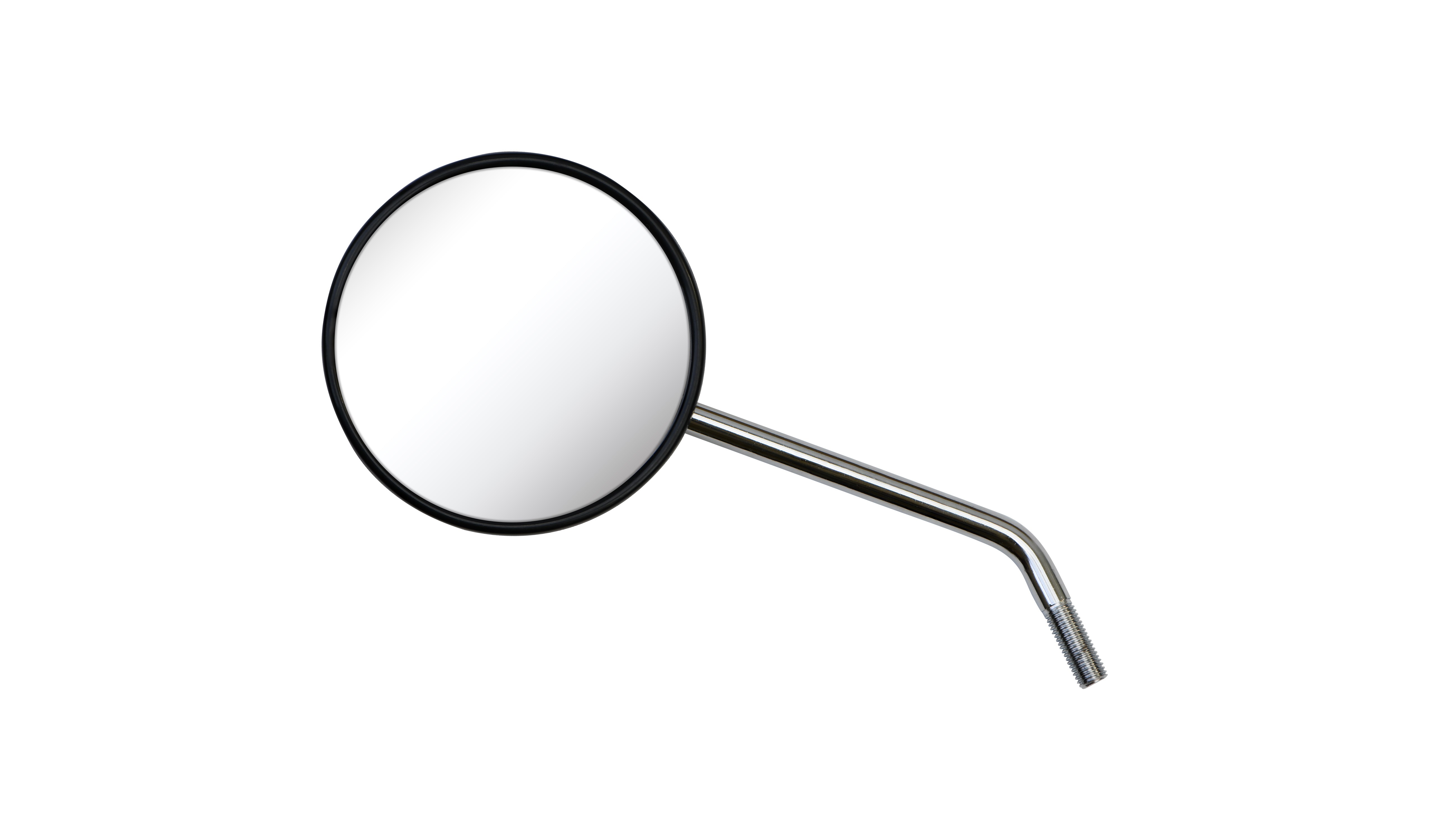 Hendler Mirror Left or Right 10mm Silver/ Black Honda Z125 Monkey 18-22 (E-Marked) OE Ref: 88210-K0F-T01
