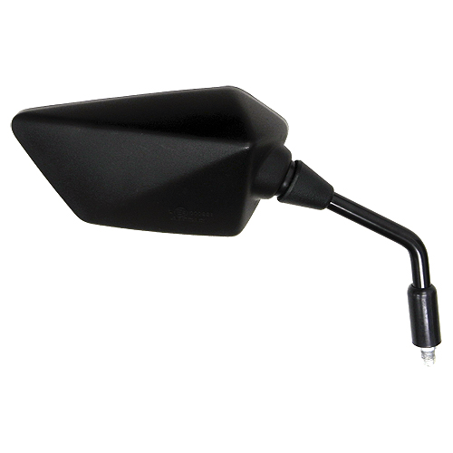 Hendler Mirror Right 10mm Black Kawasaki KLX125D D-Tracker 10-14, KLX250SF (KLX250W) 09-10, KLX150H 2016 (E-Marked) OE Ref: 56001-0093