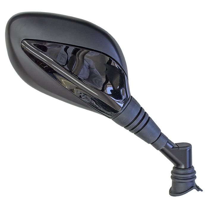 Hendler Mirror Right 10mm Black Kawasaki J125 (SC125) 16-20, J300 (SC300) 14-20 (E-Marked) OE Ref: 56001-Y002-955
