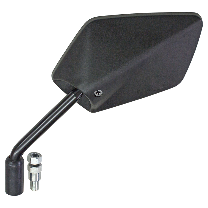 Hendler Mirror Left 10mm Black Kawasaki Z125 Pro (BR125J) 17-20 (E-Marked) OE Ref: 56001-0312