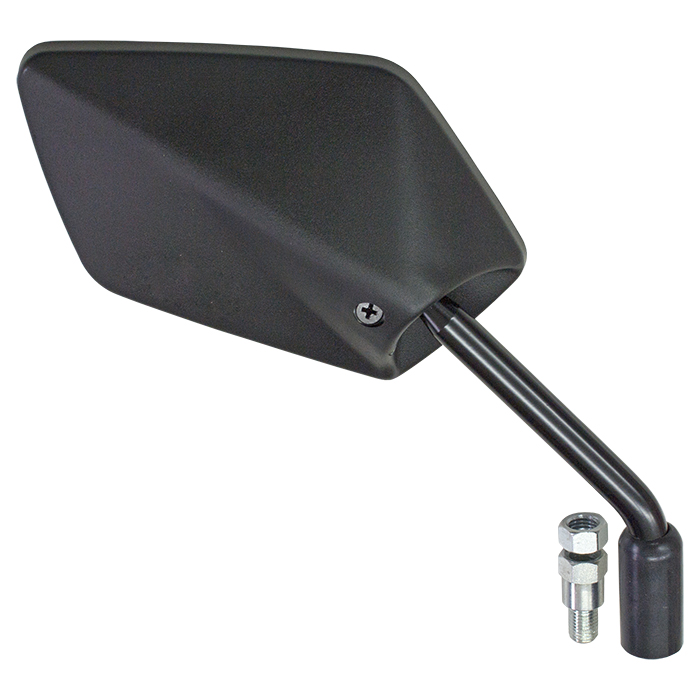 Hendler Mirror Right 10mm Black Kawasaki Z125 Pro (BR125J) 17-20 (E-Marked) OE Ref: 56001-0313