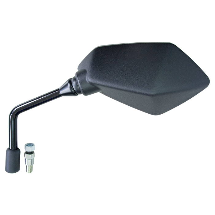 Hendler Mirror Left 10mm Black Kawasaki Versys 650 (KLE650) 10-20, Versys 650 ABS (KLE650) 10-17 (E-Marked) OE Refs: 56001-0194, 56001-0174