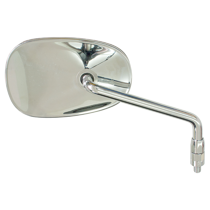 Hendler Mirror Right 10mm Chrome Kawasaki VN900 Custom (VN900C) 2014, Vulcan 900 Custom (VN900C) 14-20 (E-Marked) OE Ref: 56001-0285