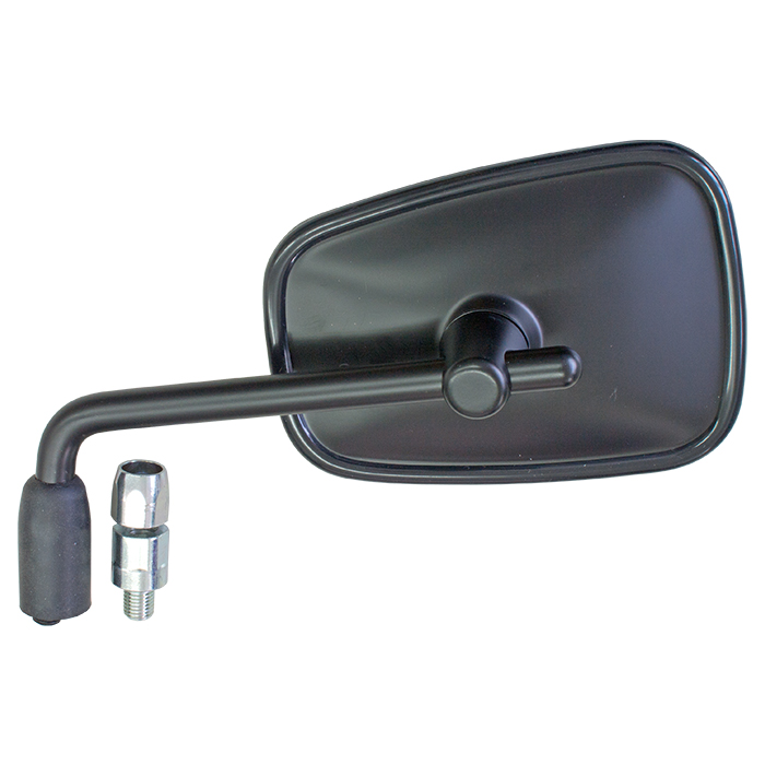 Hendler Mirror Left 10mm Black Kawasaki EN650 Vulcan S 16-20, EN650 Vulcan S ABS 16-17, Vulcan S Café (EN650E) 18-19, Vulcan S Café ABS (EN650E) 2020 (E-Marked) OE Ref: 56001-0310