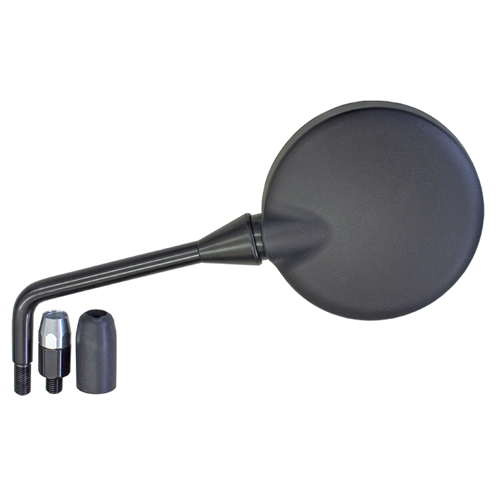 Hendler Mirror Left 10mm Black Kawasaki Z900 Café (ZR900E) 2018, Z900RS Café (ZR900E) 18-19 (E-Marked) OE Refs: 56001-0384, 56001-0405
