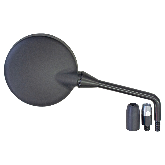 Hendler Mirror Right 10mm Black Kawasaki Z900 Café (ZR900E) 2018, Z900RS Café (ZR900E) 18-19 (E-Marked) OE Refs: 56001-0385, 56001-0406