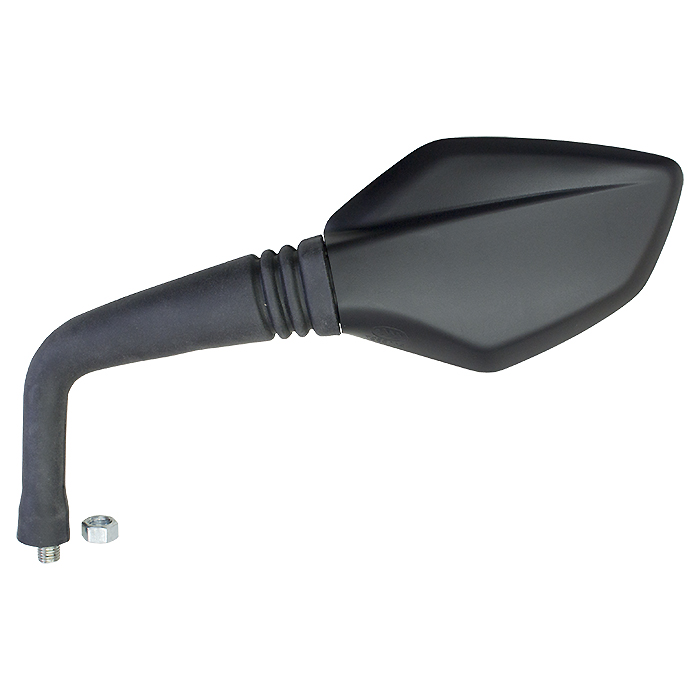 Hendler Mirror Left 10mm Black KTM 125 Duke 11-16, 200 Duke 12-23, 250 Duke 13-16, 390 Duke 13-17, 790 Adventure 19-22, 790 Duke 18-22, 890 Adventure 21-22, 890 Duke 21-23 OE Ref: 90112040000
