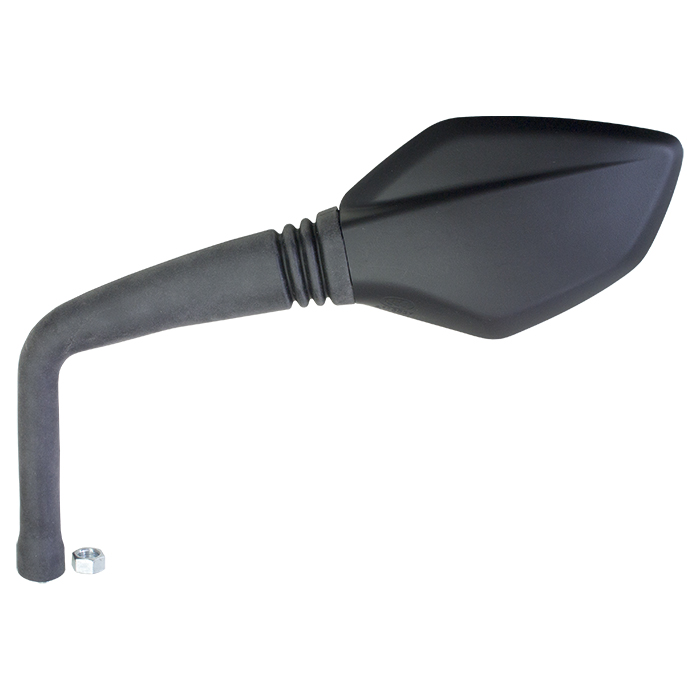 Hendler Mirror Left 10mm Black KTM 125 Duke 17-23, 200 Duke 20-23, 250 Adventure 20-23, 250 Duke 17-23, 390 Adventure 20-24, 390 Duke 17-23 OE Ref: 93012040000