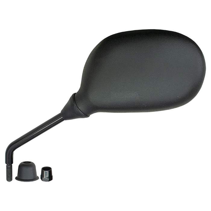 Hendler Mirror Left 8mm Black Yamaha Jog R 50 02-, Jog RR 50 02-17, BW's 100 Zuma (E-Marked) OE Ref: 3NW-F6280-00