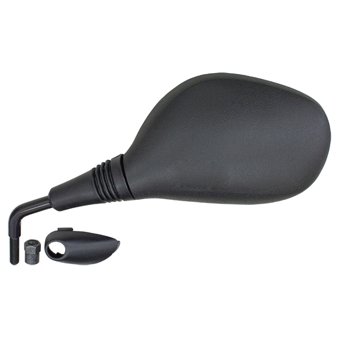 Hendler Mirror Left 8mm Black Yamaha YN50 Neo's 11-15, 18 (E-Marked) OE Ref: 5C3-F6280-00