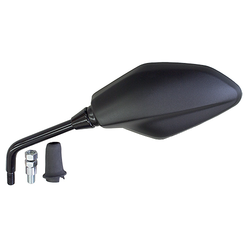 Hendler Mirror Left 10mm Black Yamaha YP125 X-Max 2018, CZD300 X-Max 17-18, 20, YP400 2018, Evolis 300 (CZD300) 2017 (E-Marked) OE Ref: B74-F6280-00