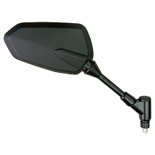 Hendler Mirror Right 10mm Black Yamaha FZ1-N Fazer 08-, MT-01 07- (E-Marked) OE Refs: 5YU-26290-20, 5YU-26290-21, 5YU-26290-30