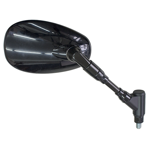 Hendler Mirror Right 10mm Black Yamaha VMX1700 V-Max 16-20, XSR700 (MTM690) 2021, XSR700 20-21, XSR900 16-20 (E-Marked) OE Refs: 1B3-26290-20, 2S3-26290-10