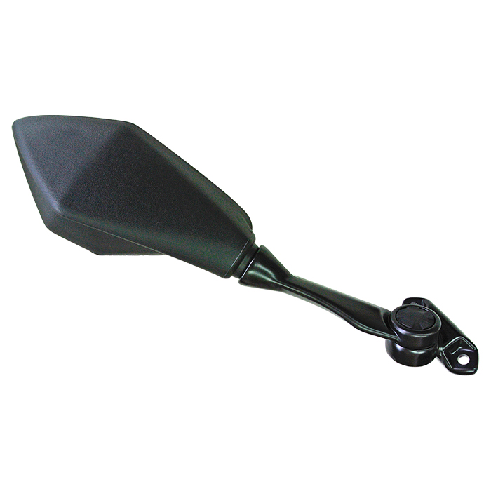 Hendler Mirror Right Fairing Black Kawasaki Ninja 250SL (BX250) 15-16, Ninja 300 (EX300) 13-17 (E-Marked) (48mm Centres) OE Ref: 56001-0240