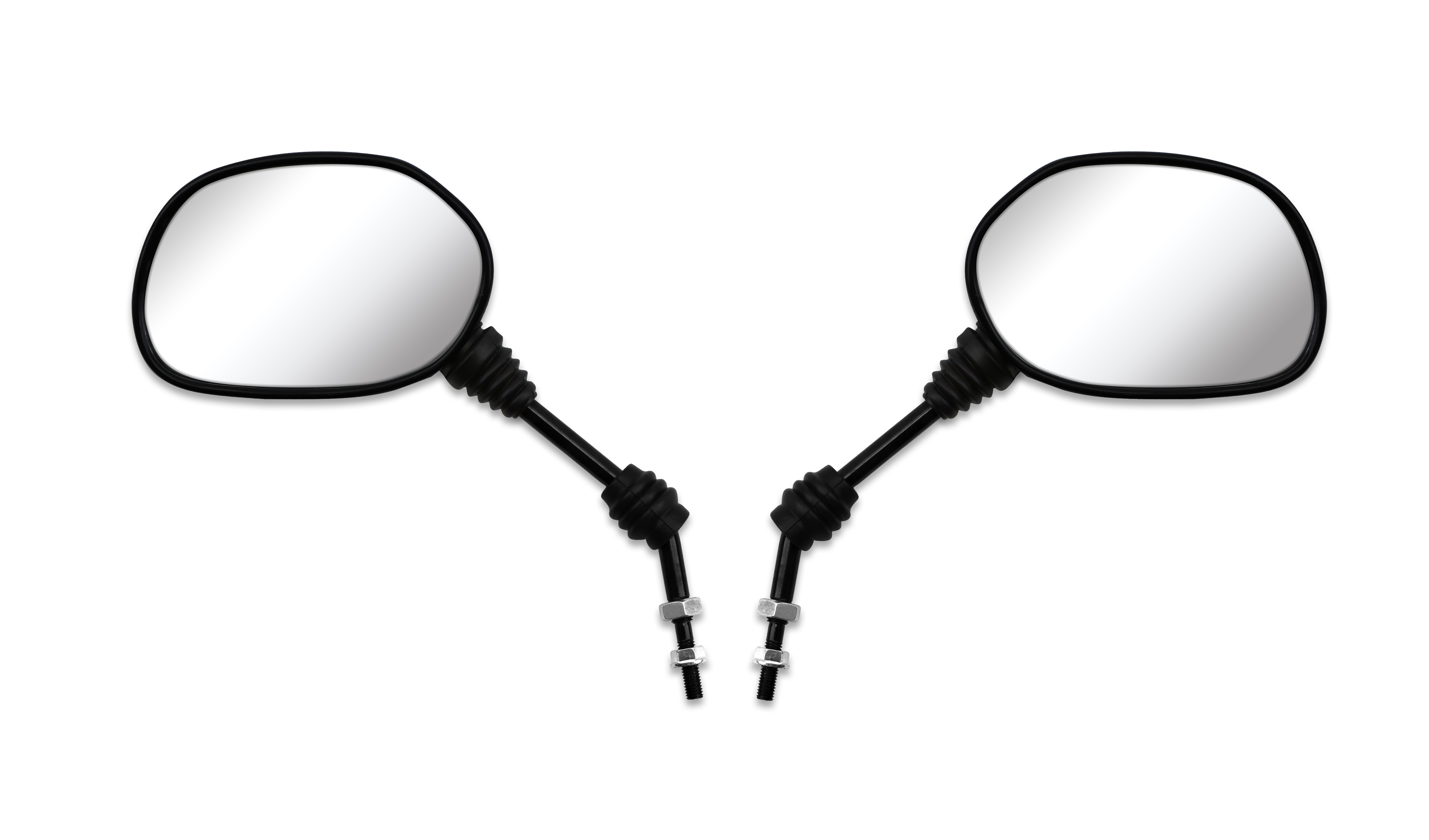Hendler Mirrors Left & Right Round Piaggio Typhoon (E-Marked)
