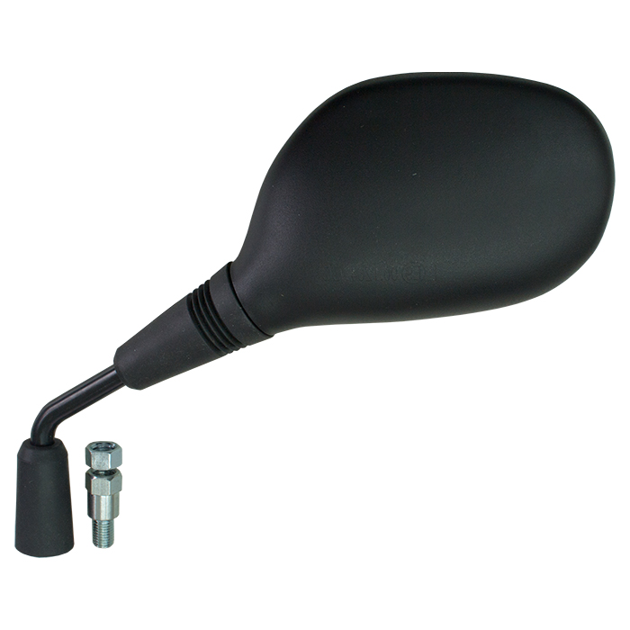 Hendler Mirror Left 10mm Black Suzuki UH125 Burgman 14-20, UH200 Burgman 14-19, 22 (E-Marked) OE Refs: 56600-12J00, 56600-12J30, 56600-12J31