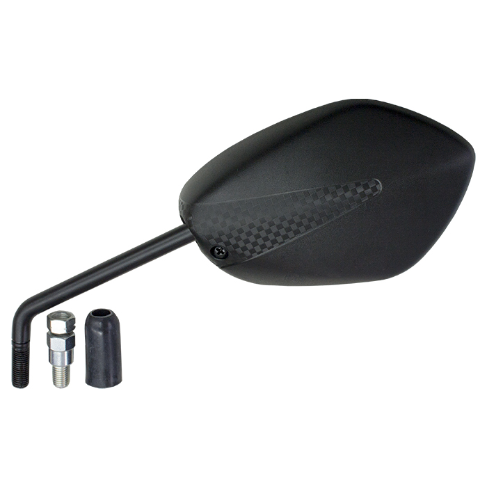 Hendler Mirror Left 10mm Black Suzuki GSX-S125 17- (E-Marked) OE Refs: 56600-34J50, 56600-34J90