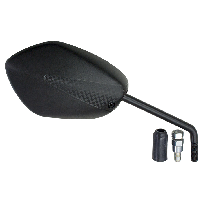 Hendler Mirror Right 10mm Black Suzuki GSX-S125 17- (E-Marked) OE Refs: 56500-34J50, 56500-34J90