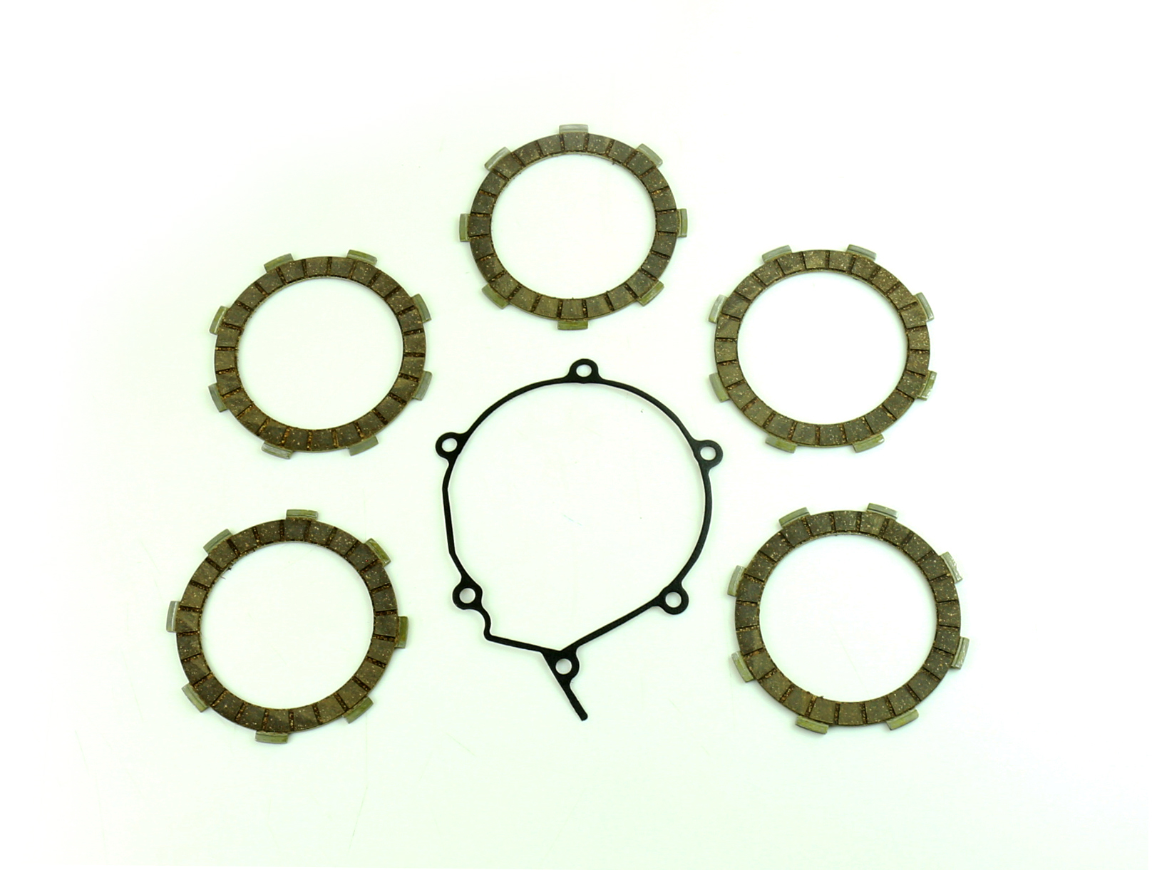 Athena Clutch Friction Plate & Cover Gasket Kit Kawasaki KX60 83-03