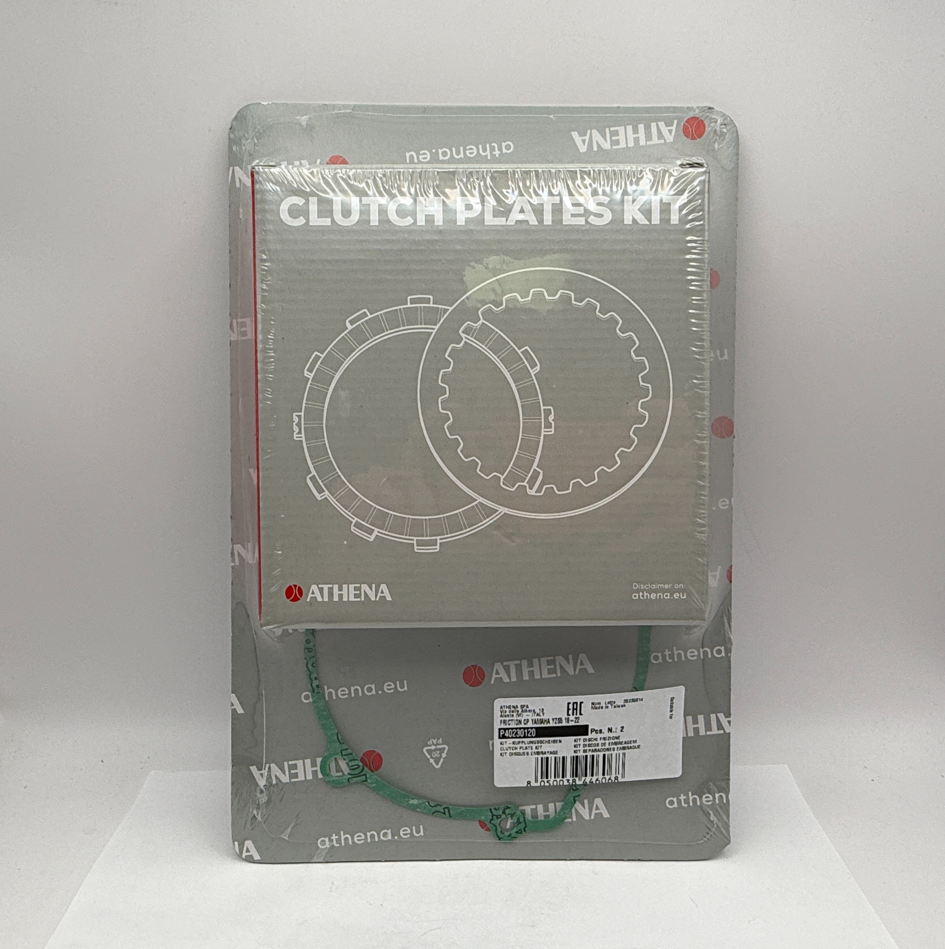 Athena Clutch Friction Plate & Cover Gasket Kit Yamaha YZ65 18-22