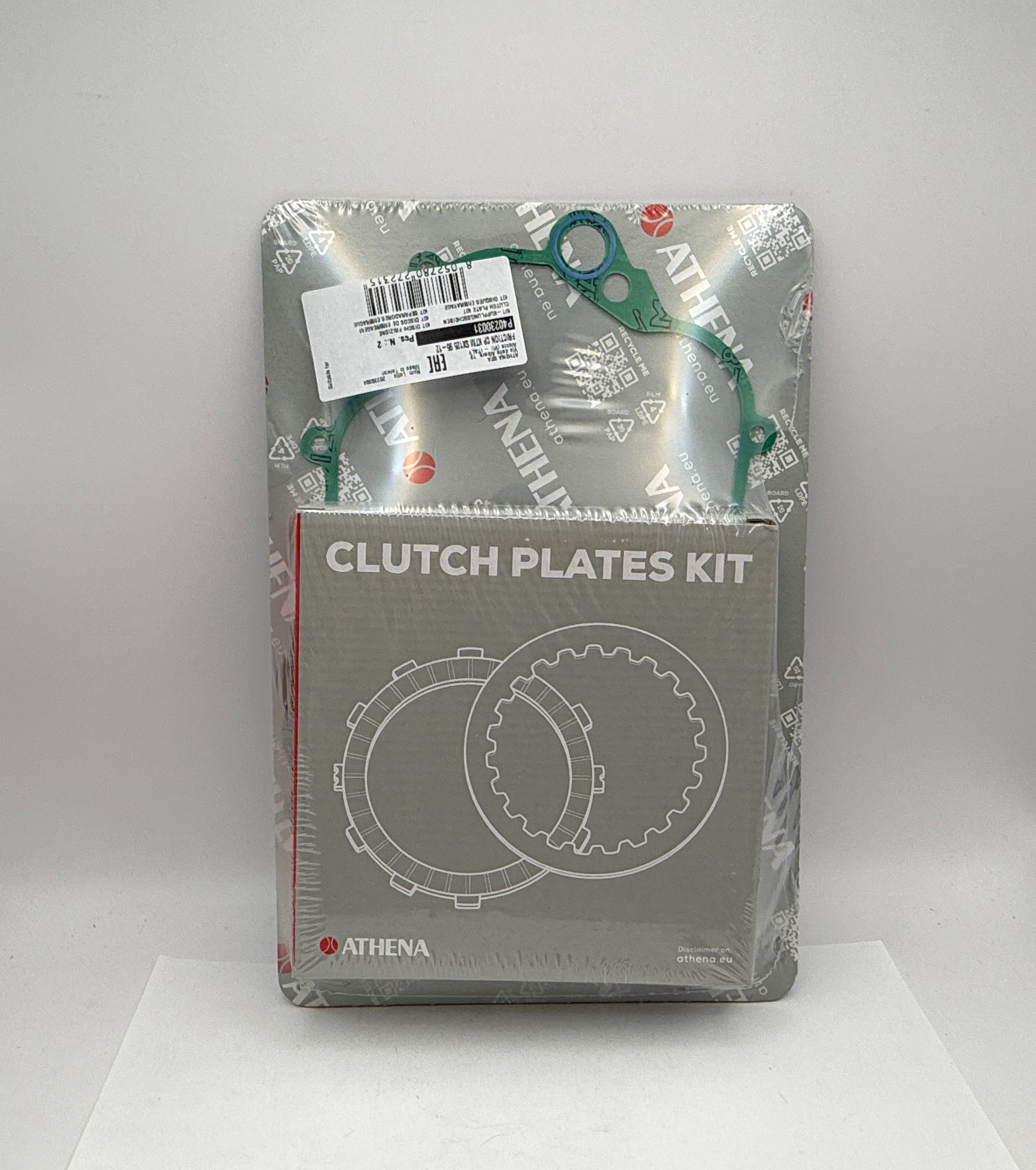Athena Clutch Friction Plate & Cover Gasket Kit Husqvarna WRE SM125 95-12