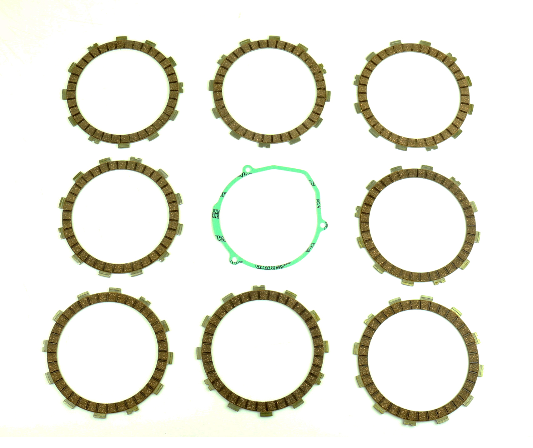 Athena Clutch Friction Plate & Cover Gasket Kit Husqvarna CR250 99-05, WR250 99-13