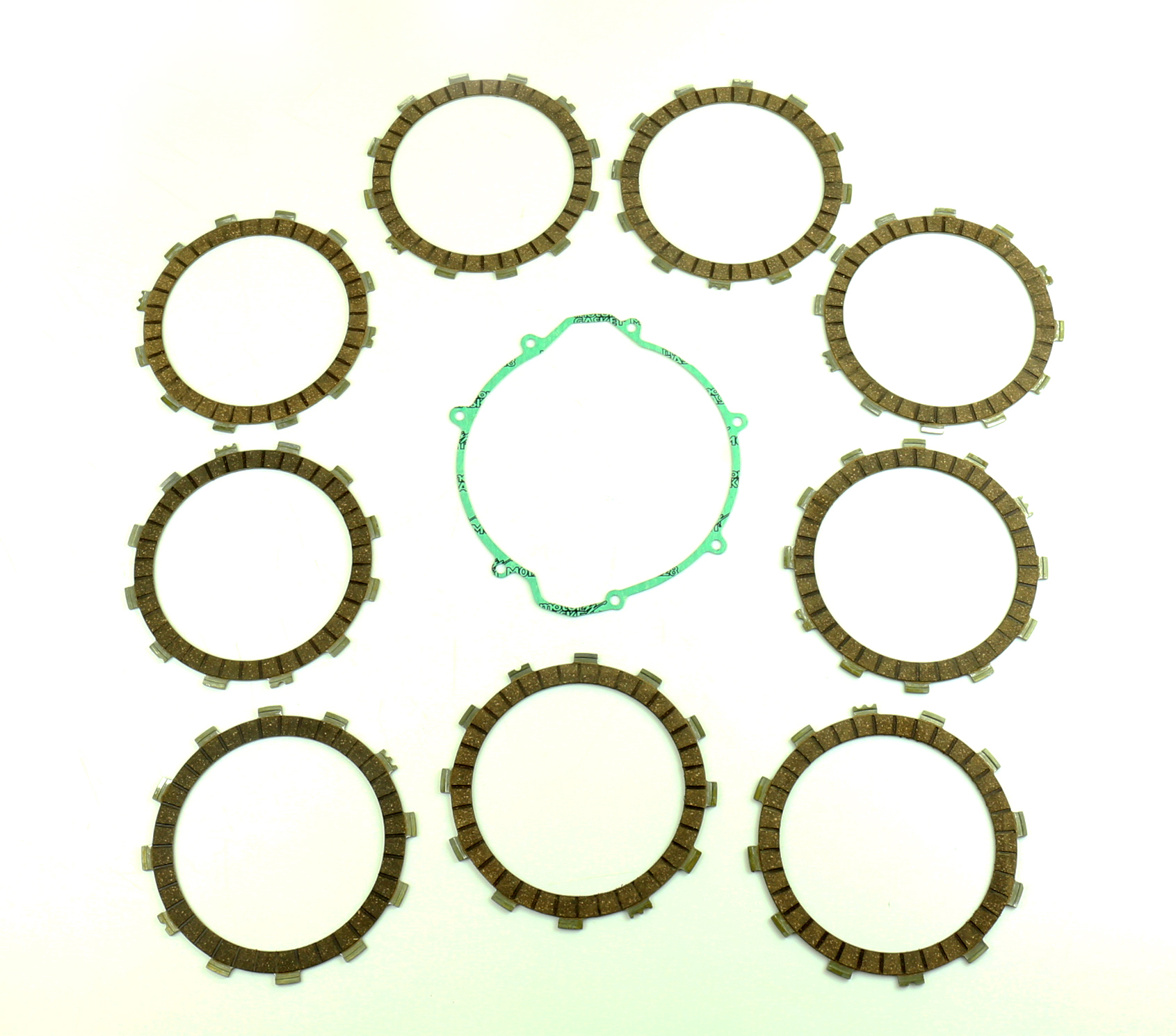 Athena Clutch Friction Plate & Cover Gasket Kit KTM 250 SX 94-02, 250 EXC 96-03
