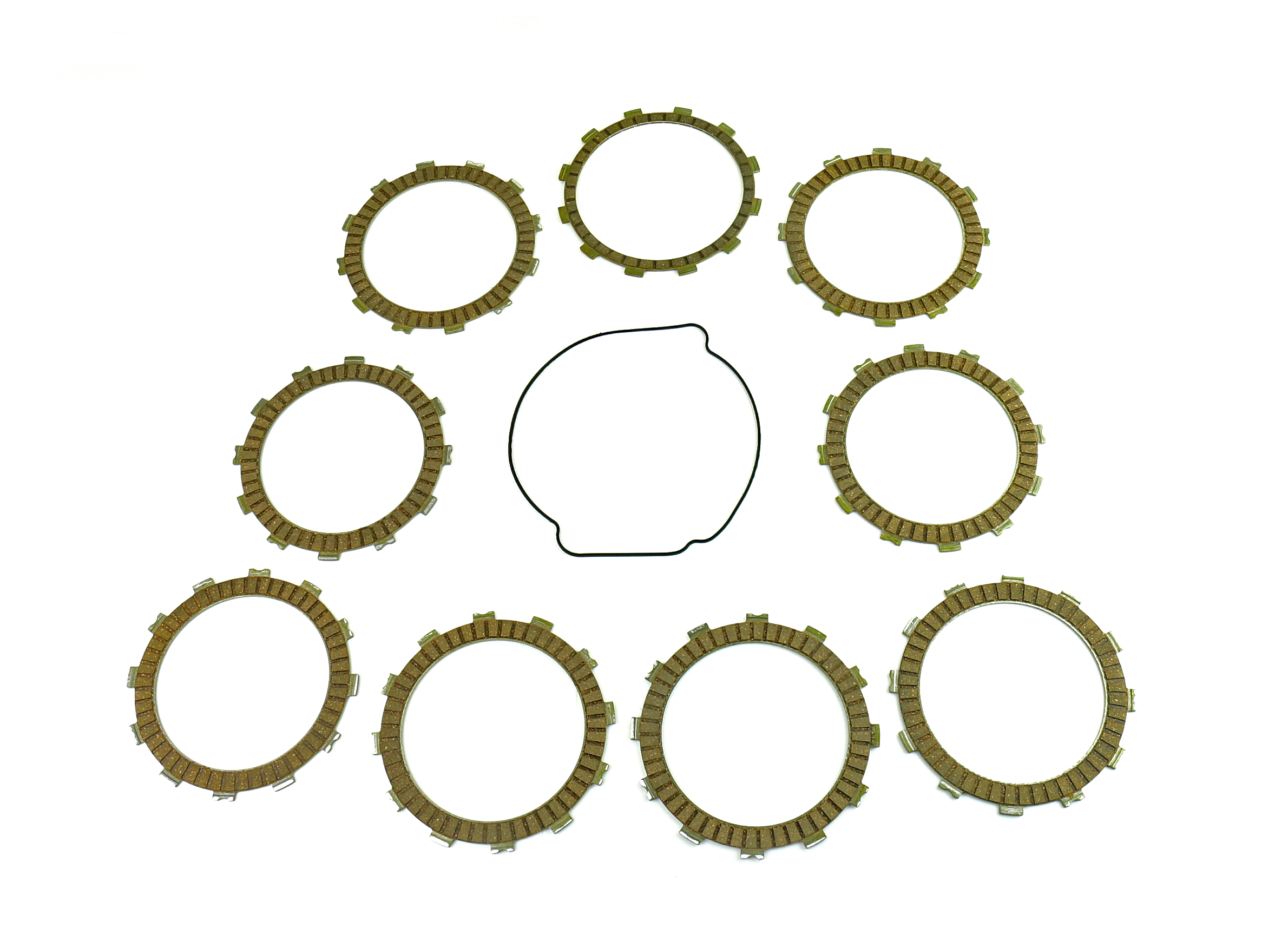 Athena Clutch Friction Plate & Cover Gasket Kit KTM 450 EXC 09-10, 530 EXC 08-10