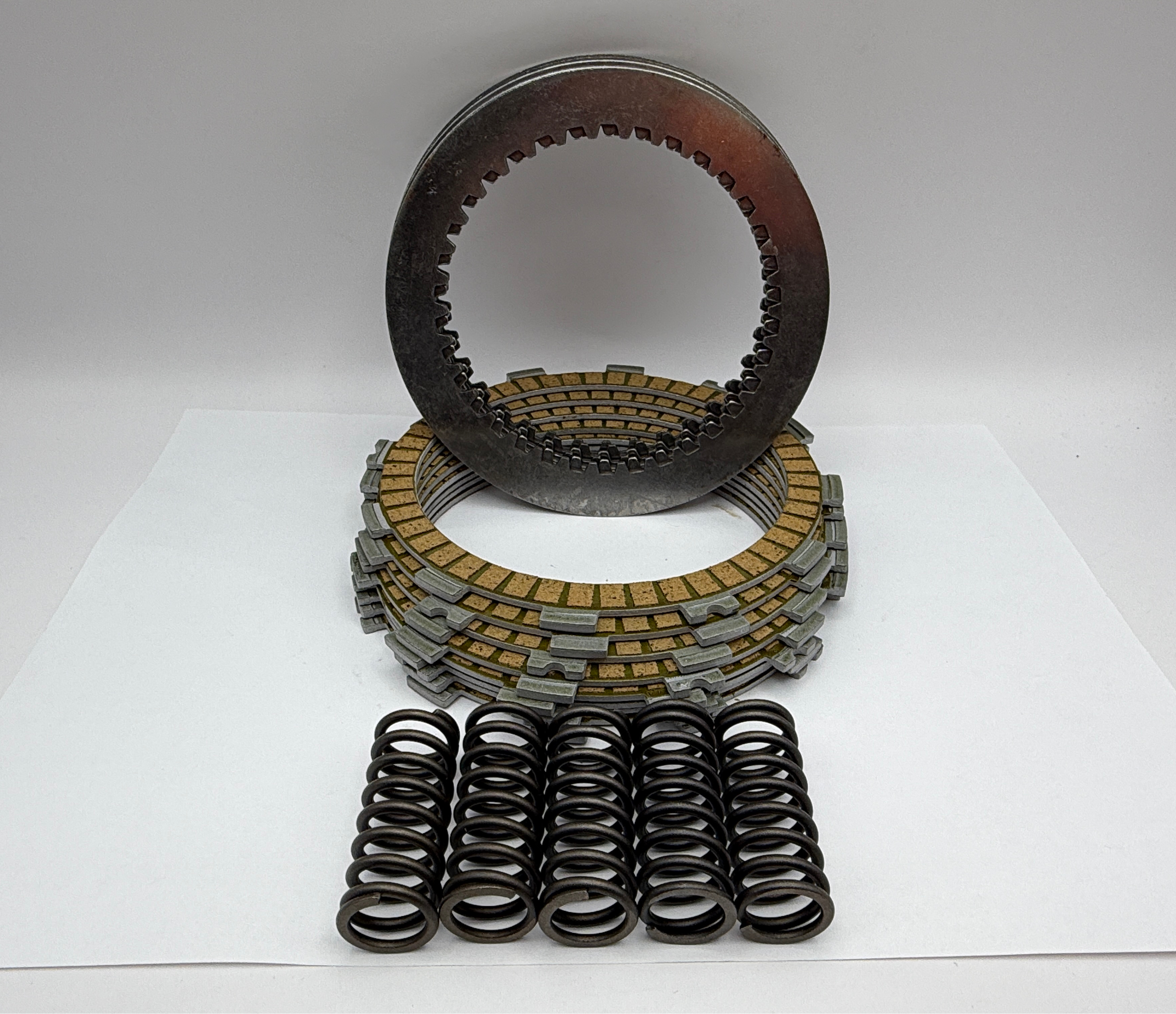 Complete Clutch Kit Friction, Steels & Springs Suzuki RM-Z250 04 Kawasaki KX250F 04