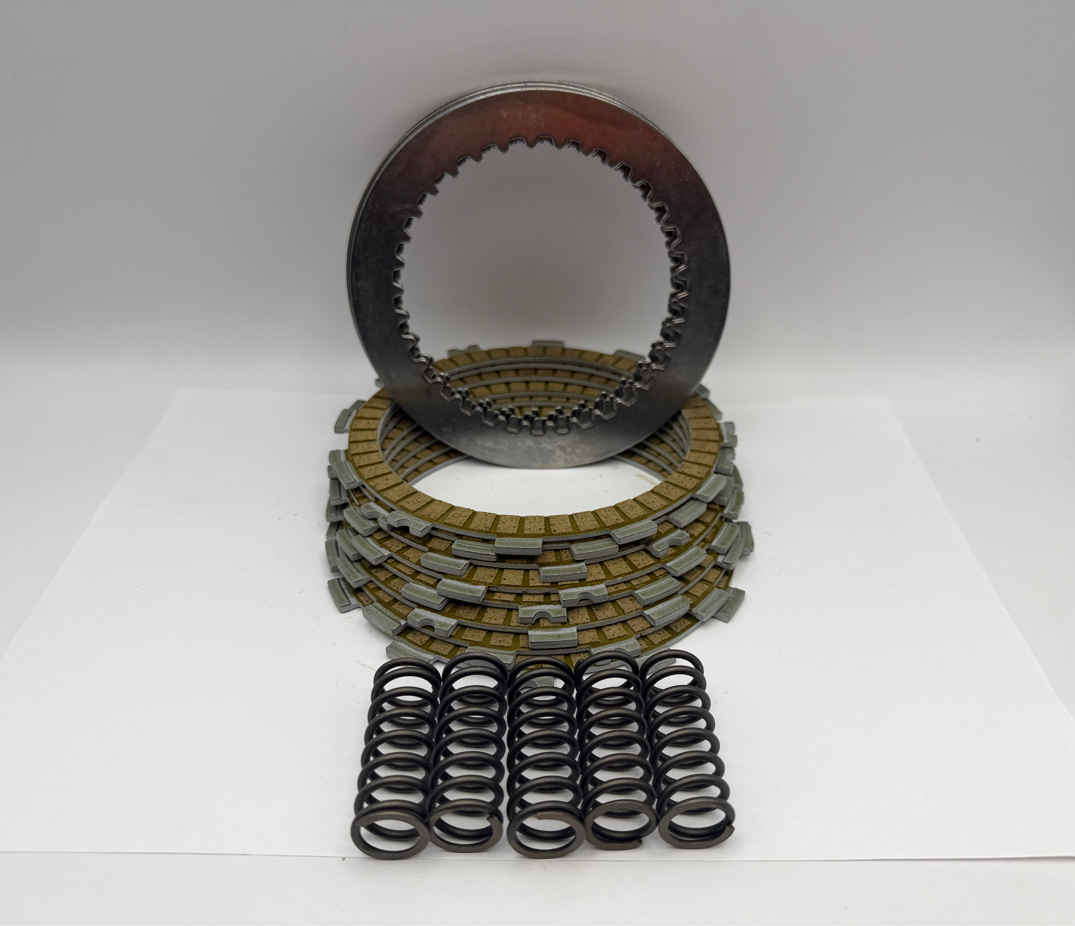 Complete Clutch Kit Friction, Steels & Springs Suzuki RM-Z250 05-06,Kawasaki KXF250 05-12