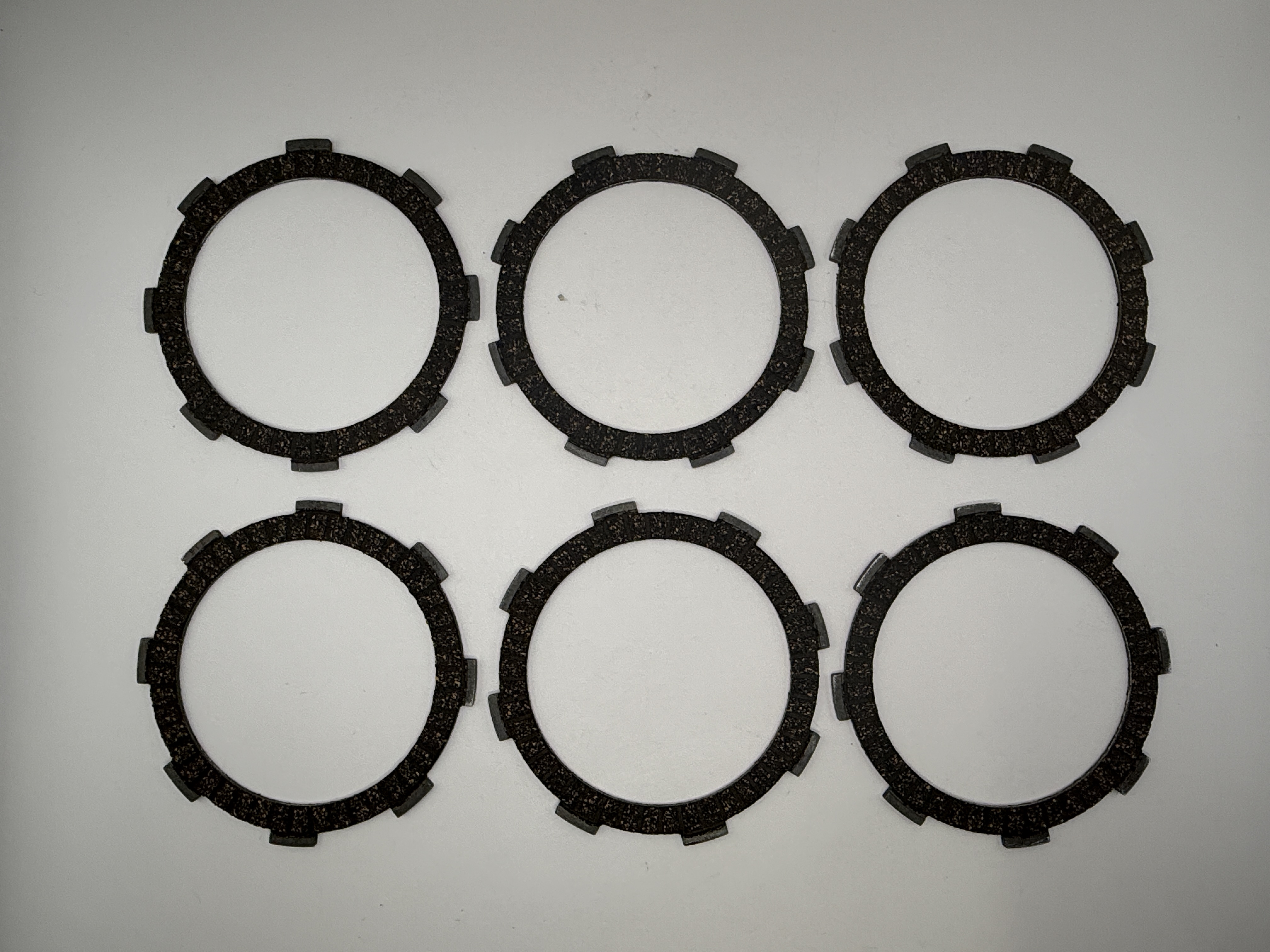 TourMax Clutch Friction Plate Set Honda CR125 81, CB250 Nighthawk 91-97, CMX250 85-87, Kawasaki KX80 98-02, KX100 98-02