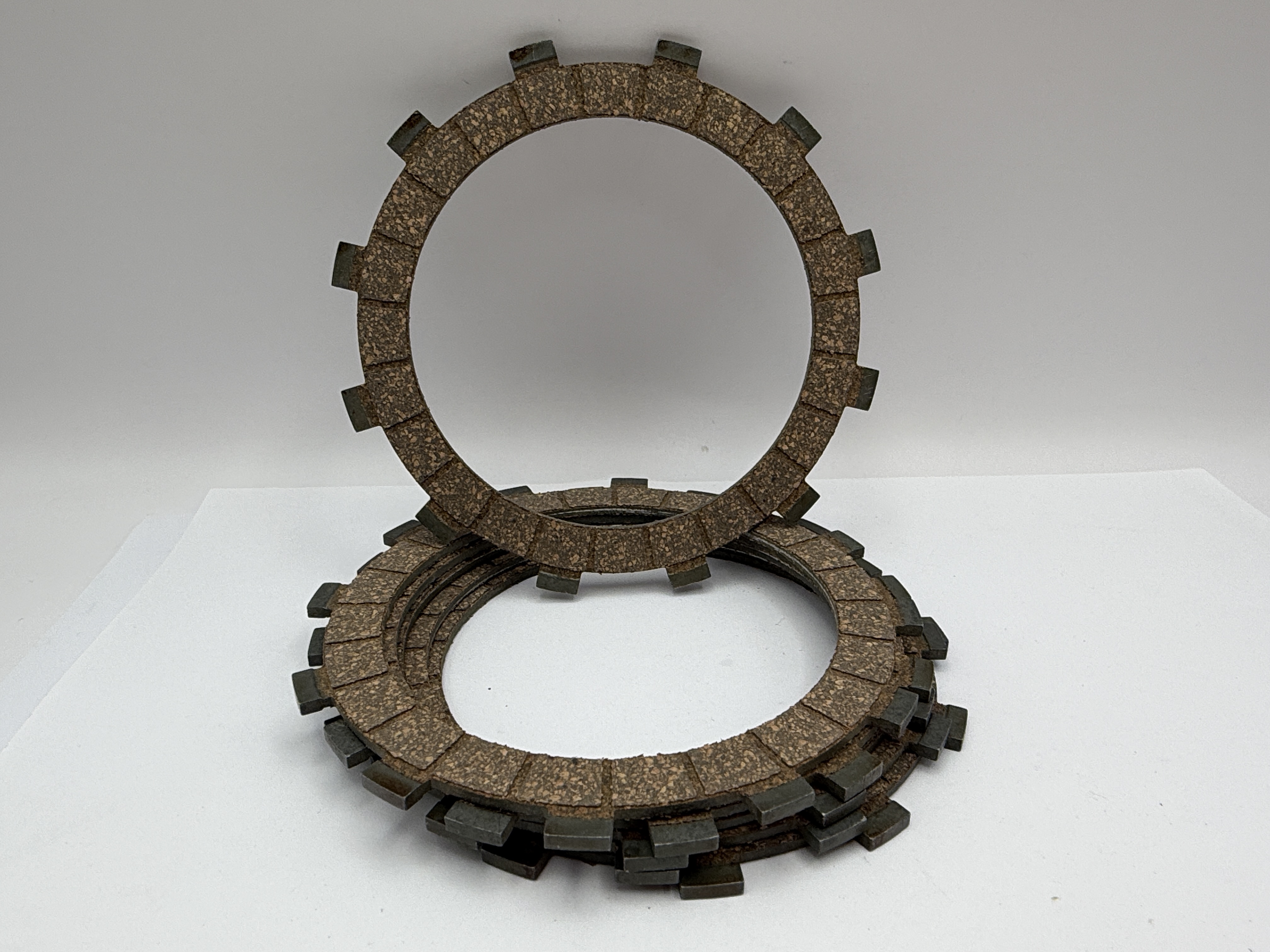 TourMax Clutch Friction Plate Set Kawasaki KDX175A1-3 80-82