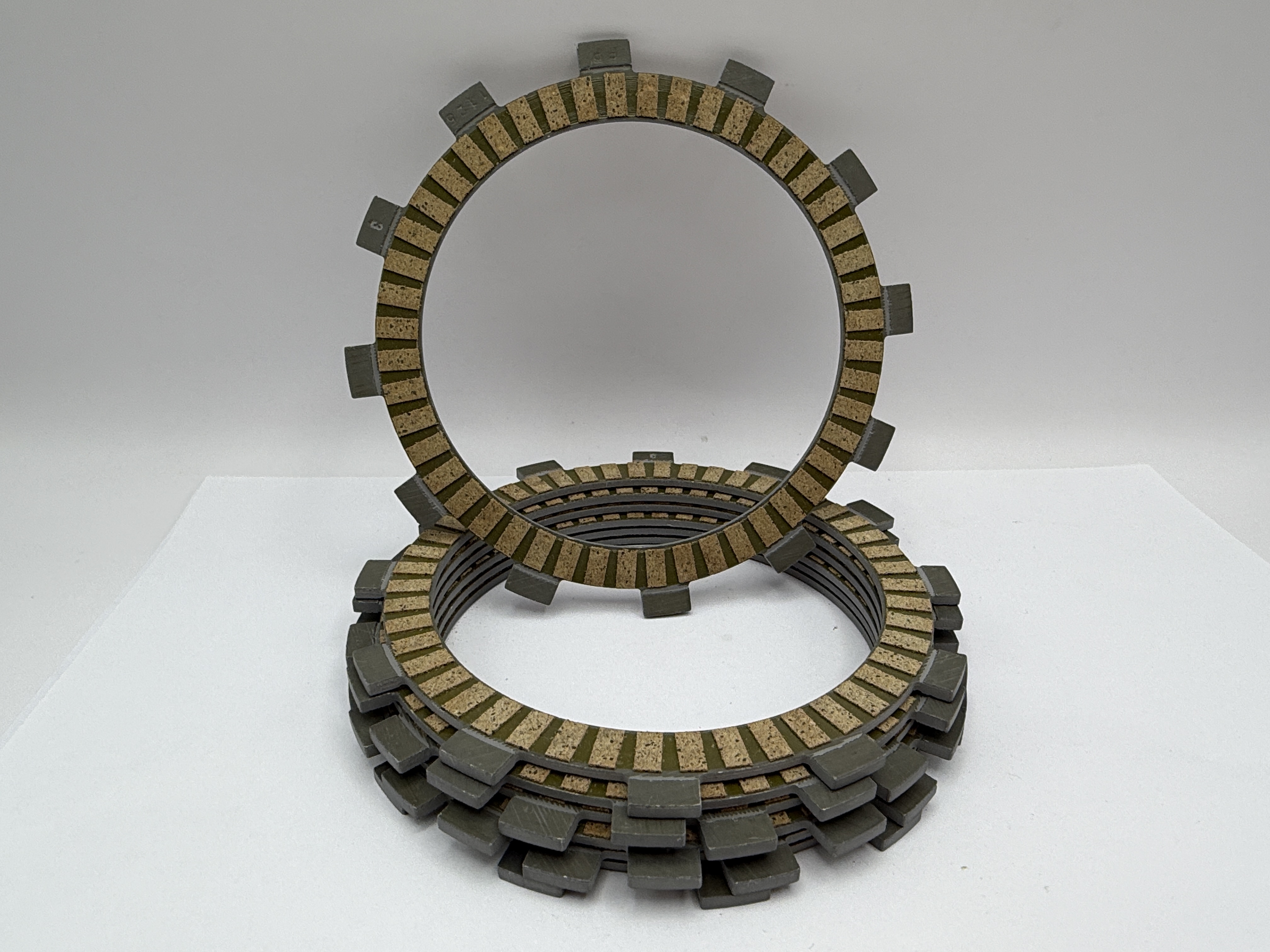 TourMax Clutch Friction Plate Set Kawasaki KLX250 09-11