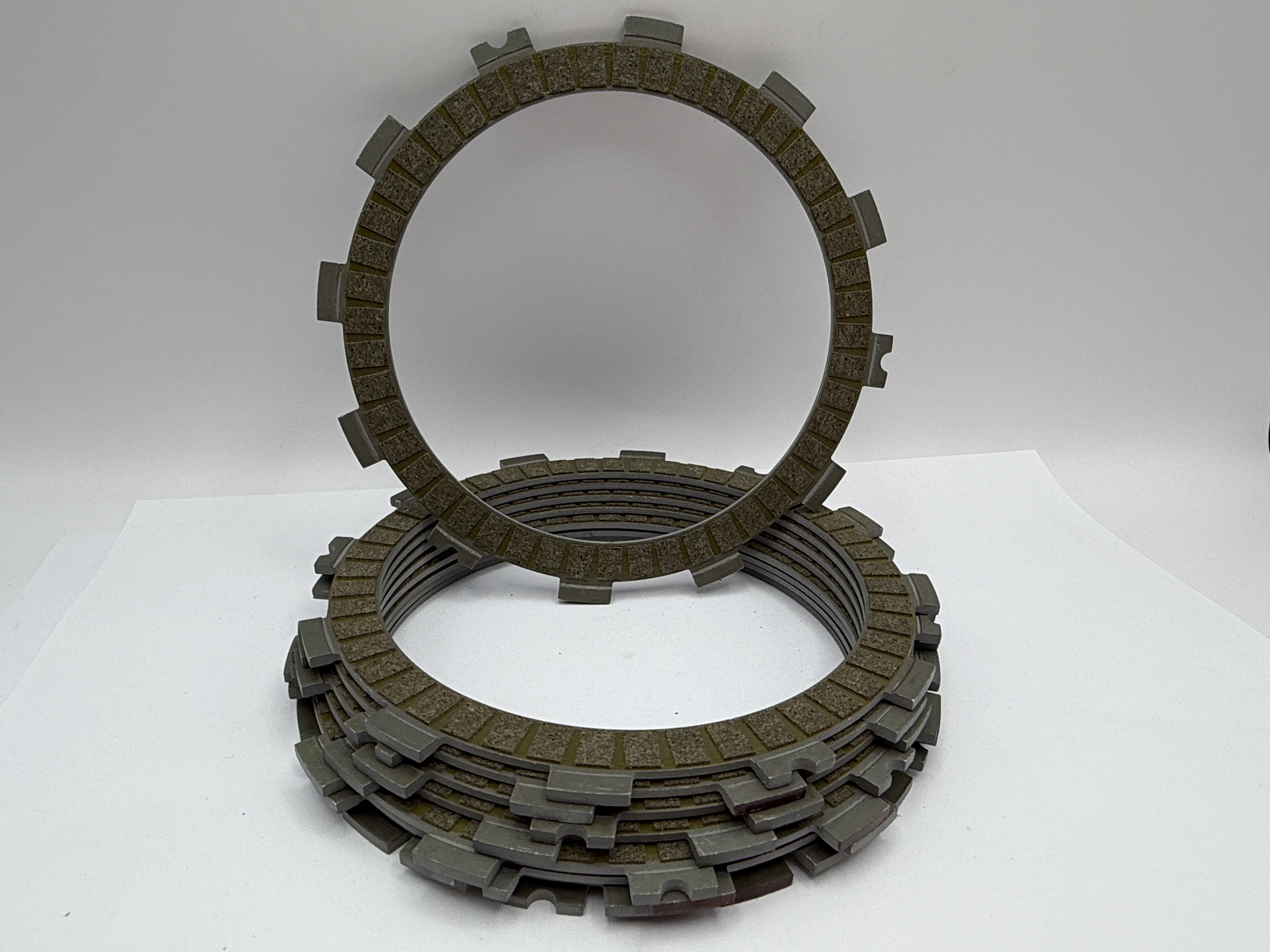 TourMax Clutch Friction Plate Set Kawasaki ZX-6R 95-97, ZX600G1-2 98-99, ZX600J1, 4 00, 05, ZZR600 06-08, ZX-6RR 03-04, ZX636A1, B1-2 02-04, ZR750 05-06, Z750 07-11