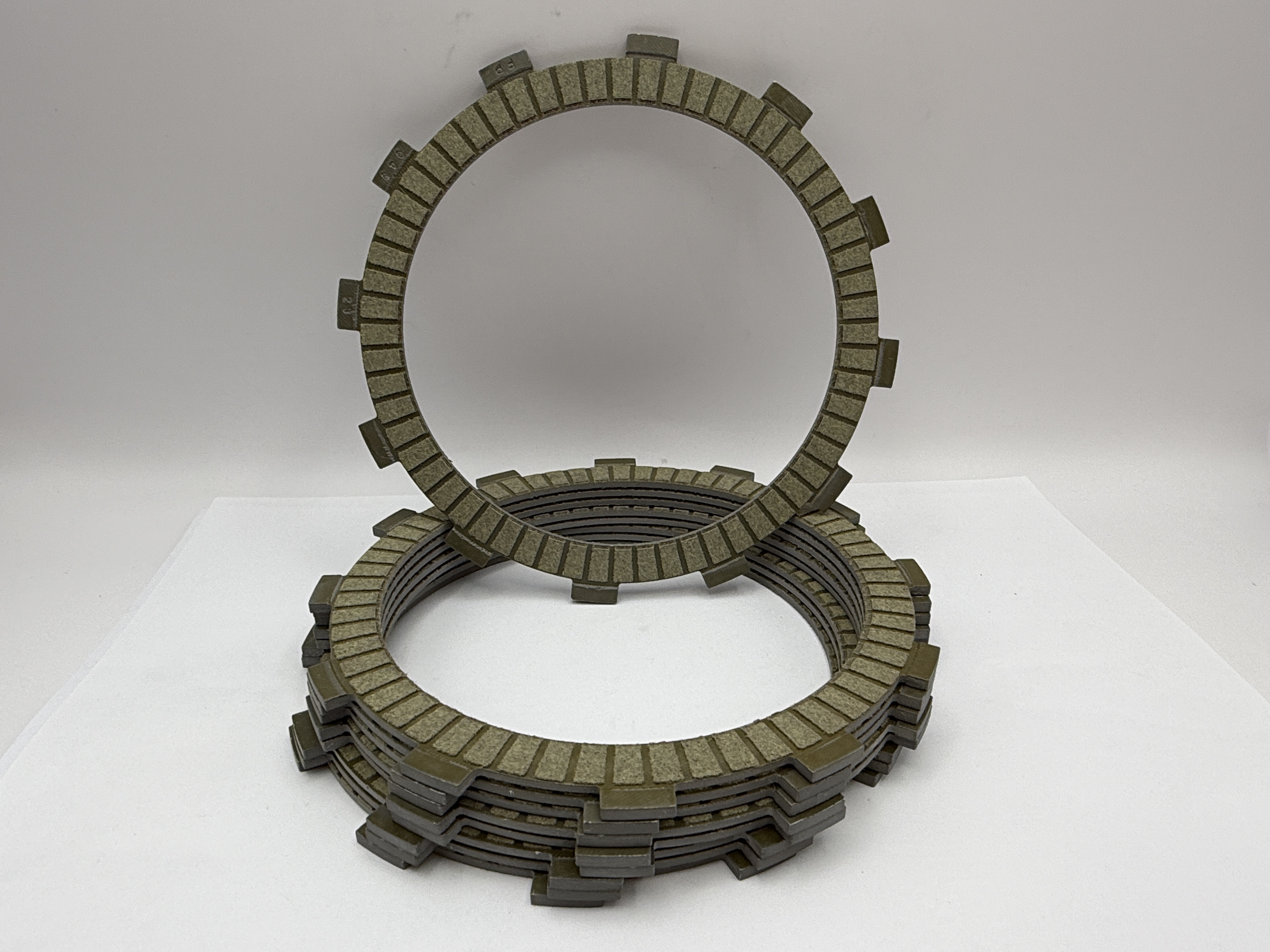 TourMax Clutch Friction Plate Set Kawasaki ZR1100A1-3 92-94