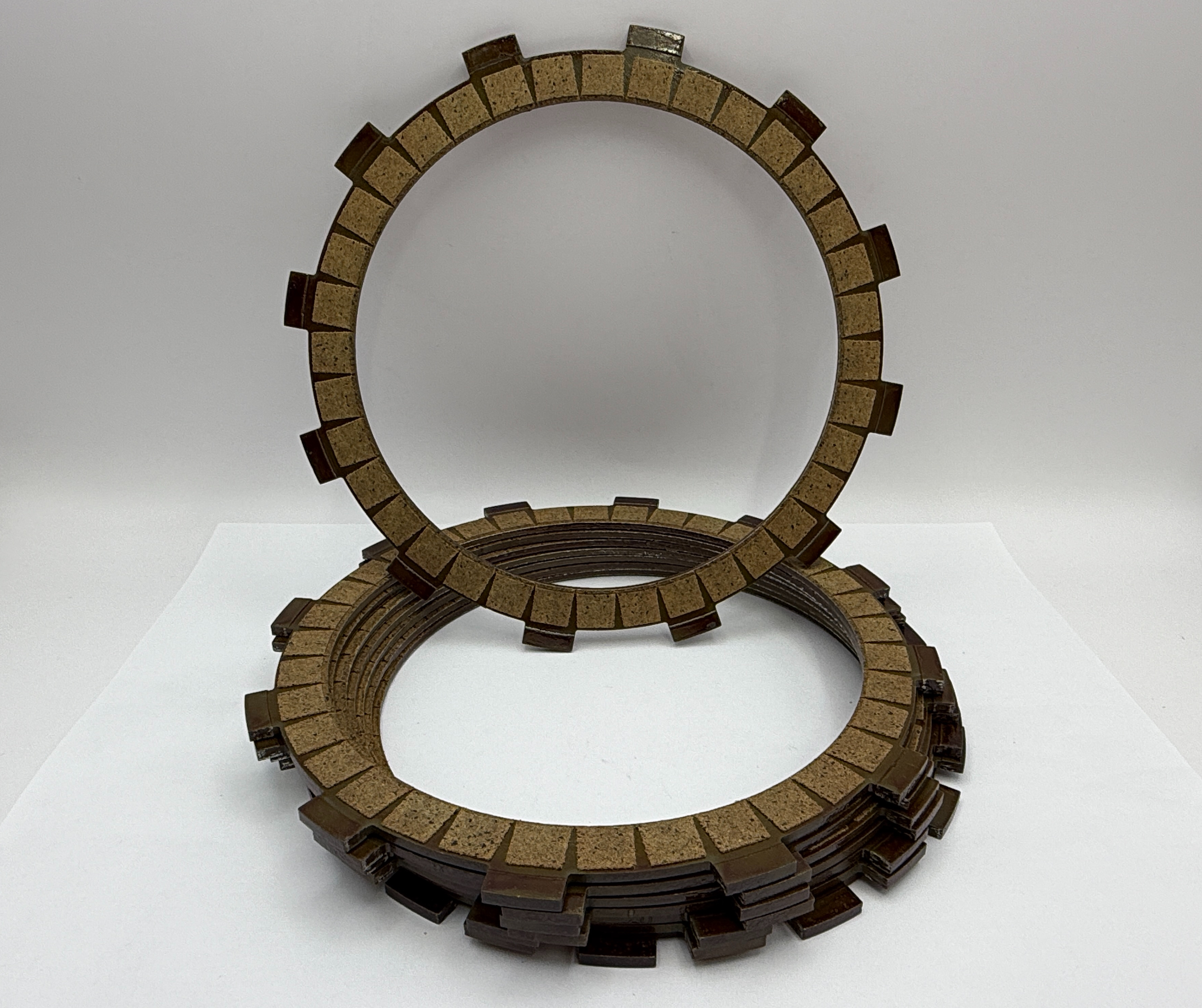 TourMax Clutch Friction Plate Set Kawasaki VN1500P1-2 02-03