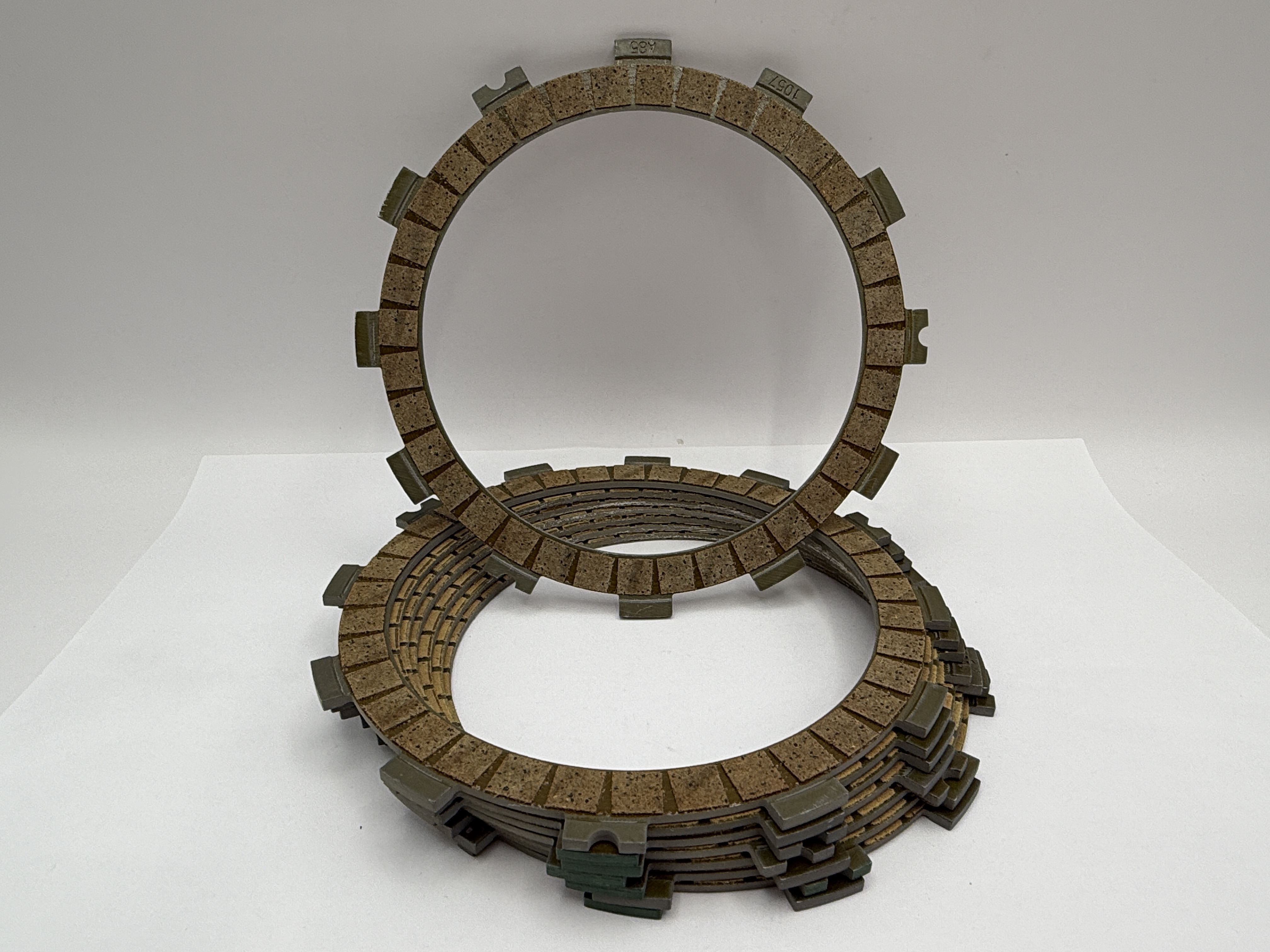 TourMax Clutch Friction Plate Set Suzuki RM125 02-08, RM-Z250 04-06, Kawasaki KX250F 04-05, ZX-6R 08-11